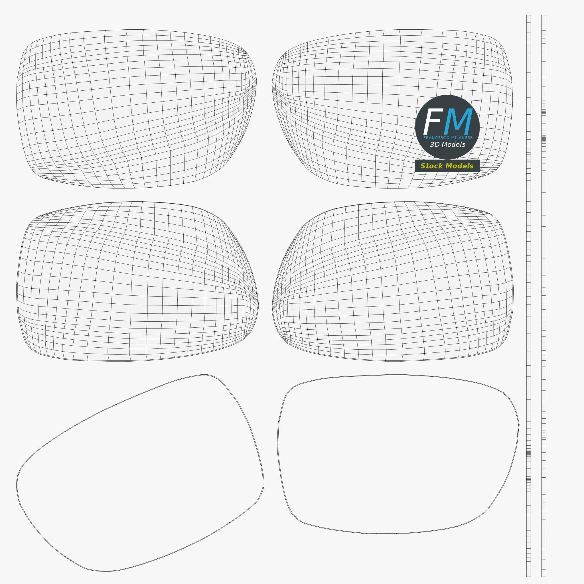 3D-Modell - Brille - 14 3D-Modell - Brille - 14