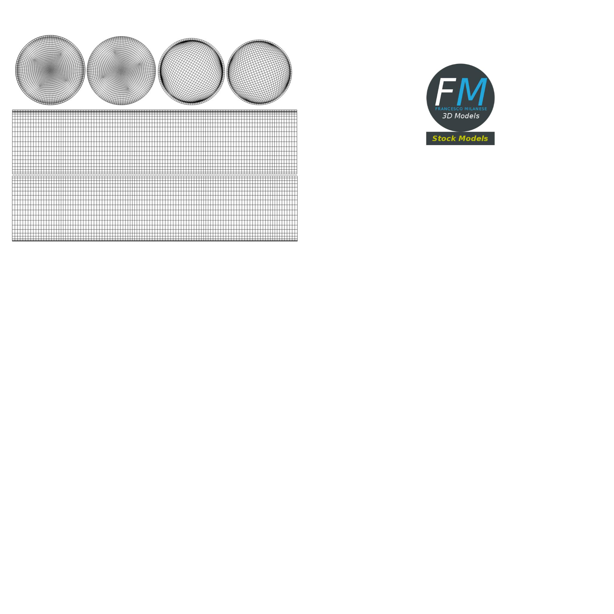 3D-Modell - Go-Brettspielset - 13