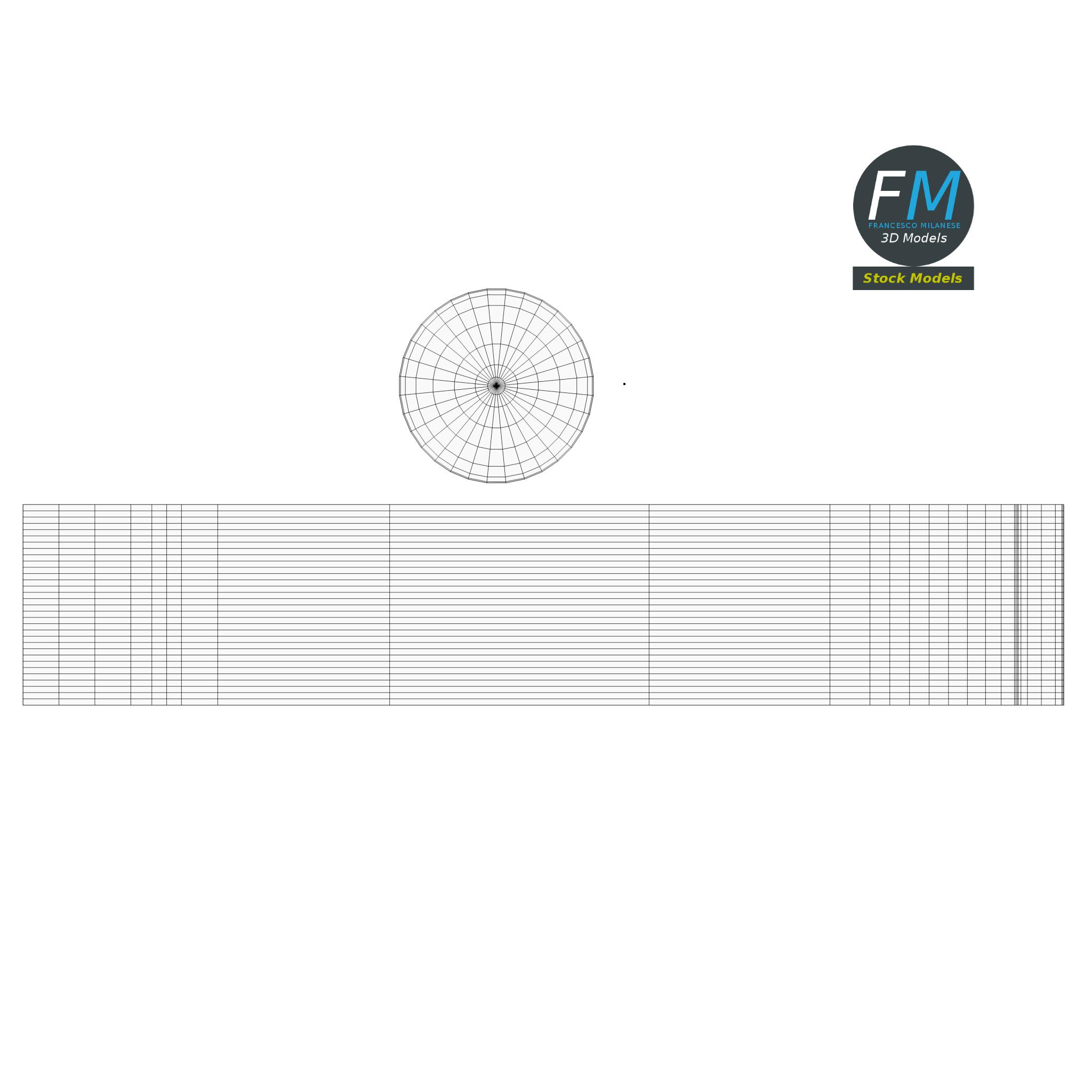 3D-Modell - Golfball und Tee - 12 3D-Modell - Golfball und Tee - 12