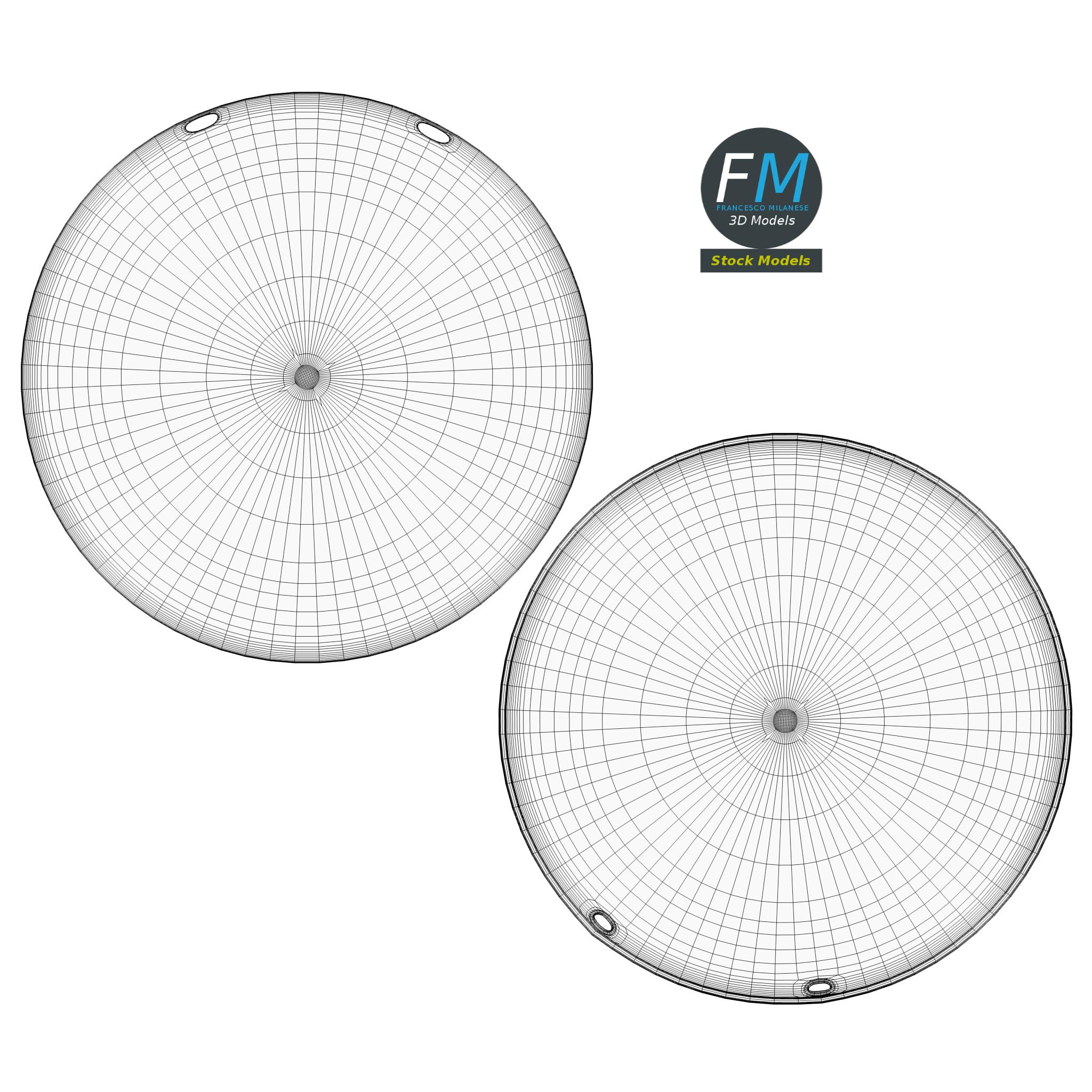 3D-Modell - Gong - 12
