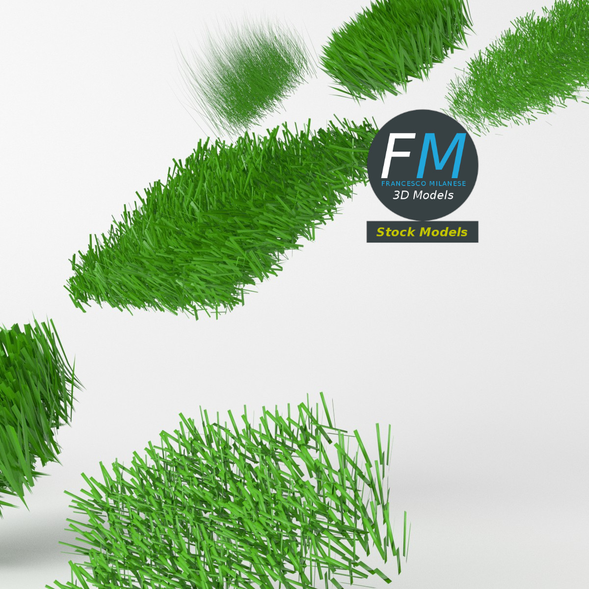 3D-Modell - Wildgras-Paket - 05
