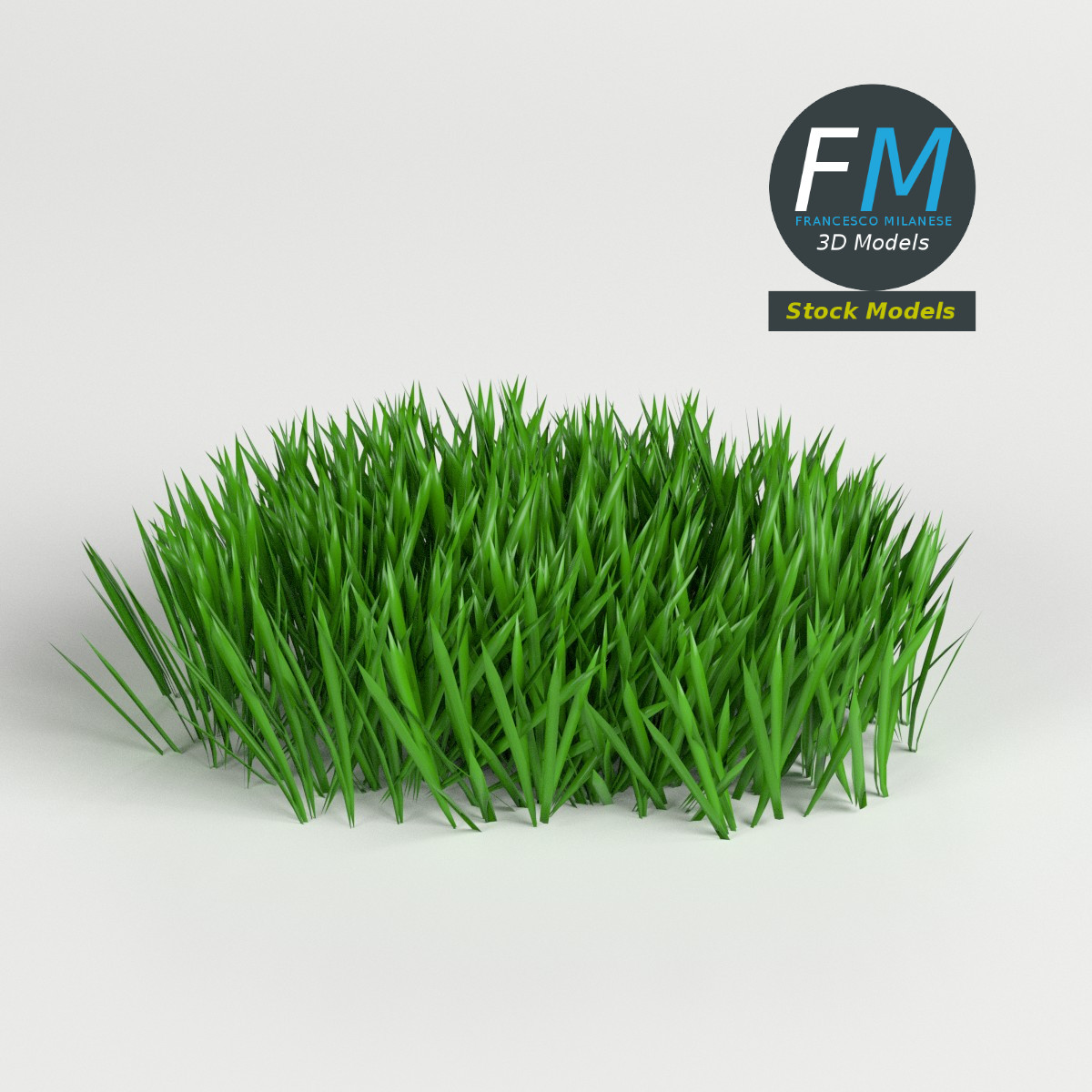 3D-Modell - Wildgras-Modul - 01