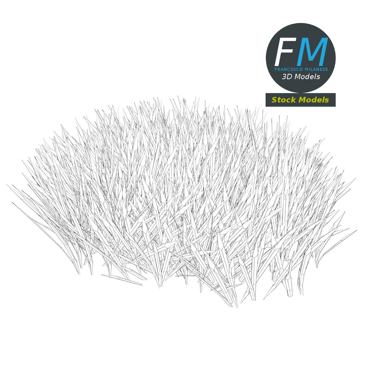 3D-Modell - Wildgras-Modul - 07