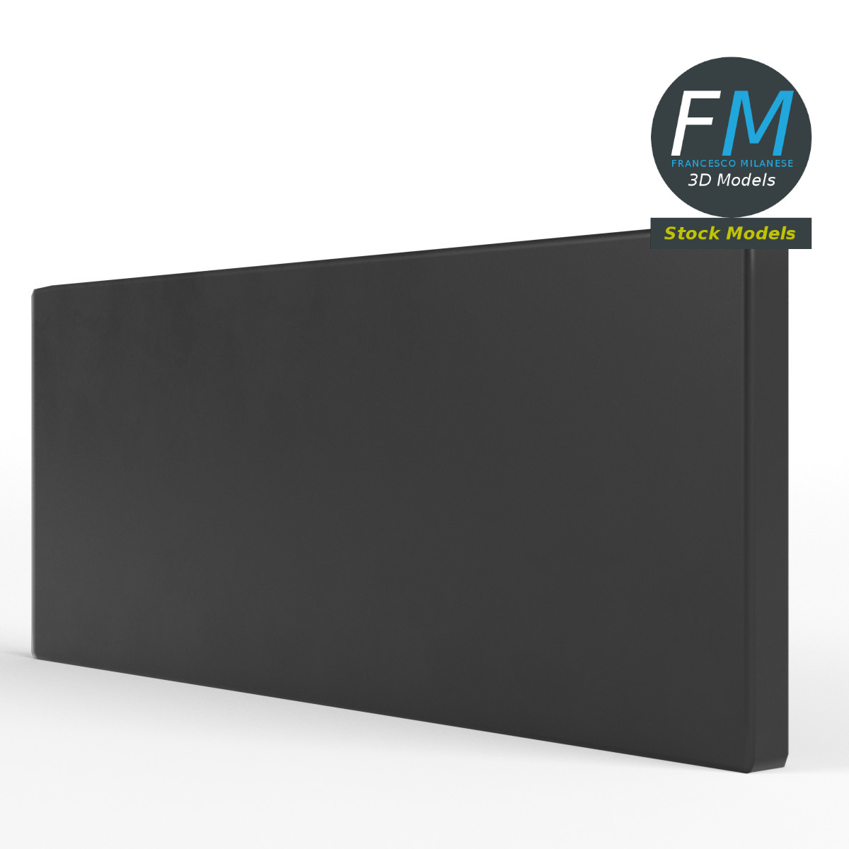 3D-Modell - Gitarren-Equalizer-Bedienfeld - 04