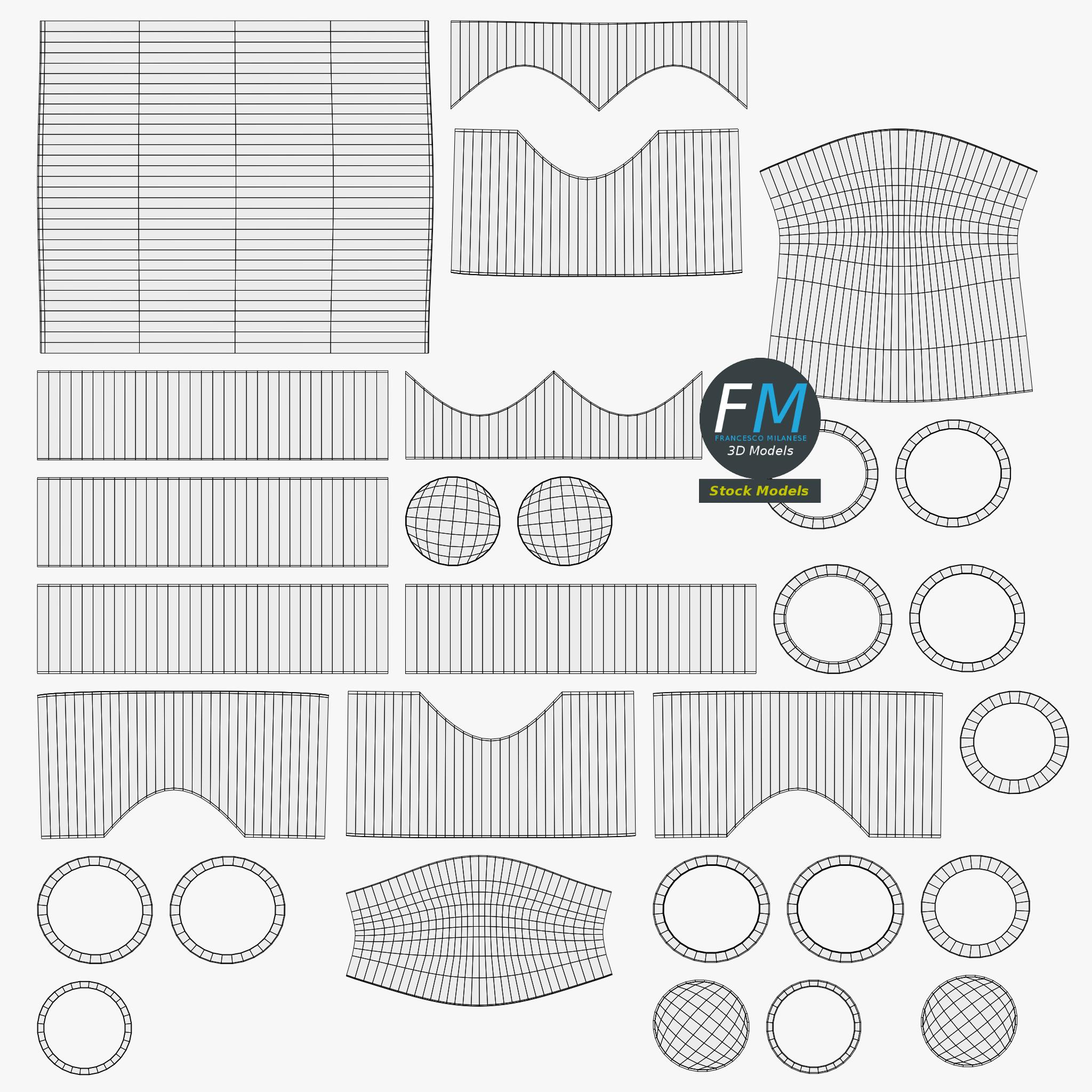 3D-Modell - Liegestützgriffe - 11 3D-Modell - Liegestützgriffe - 11
