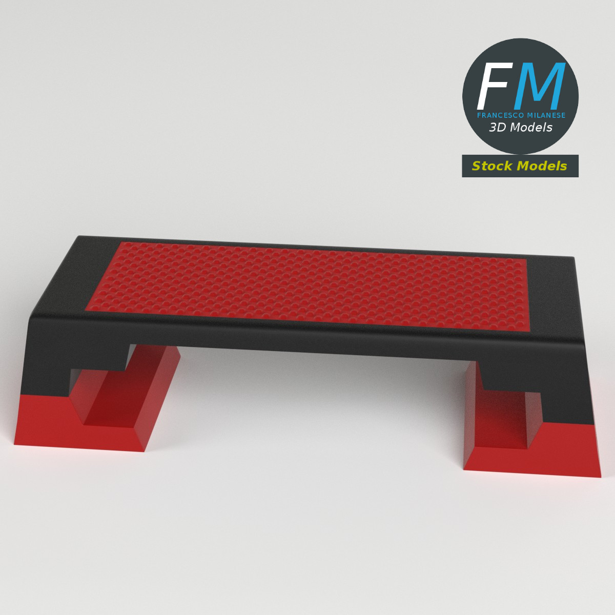 3D-Modell - Aerobic-Step - 02