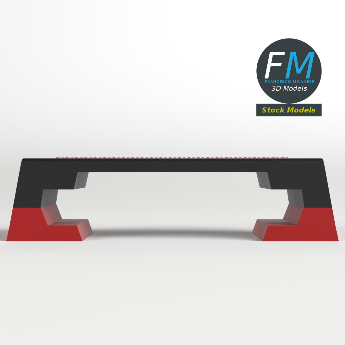 3D-Modell - Aerobic-Step - 03