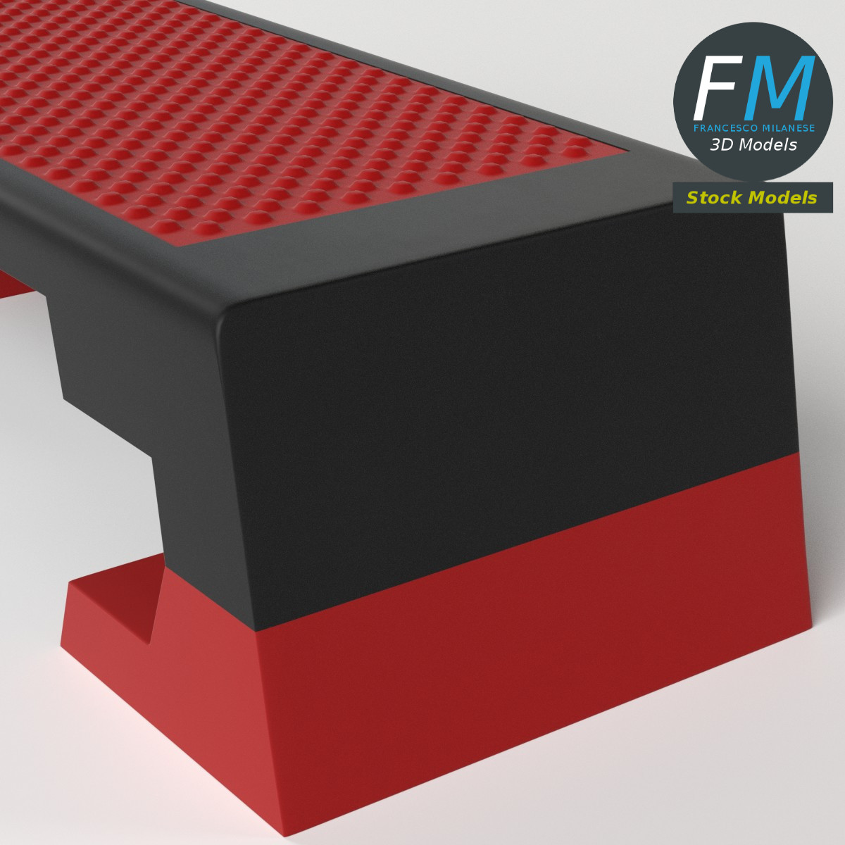 3D-Modell - Aerobic-Step - 05