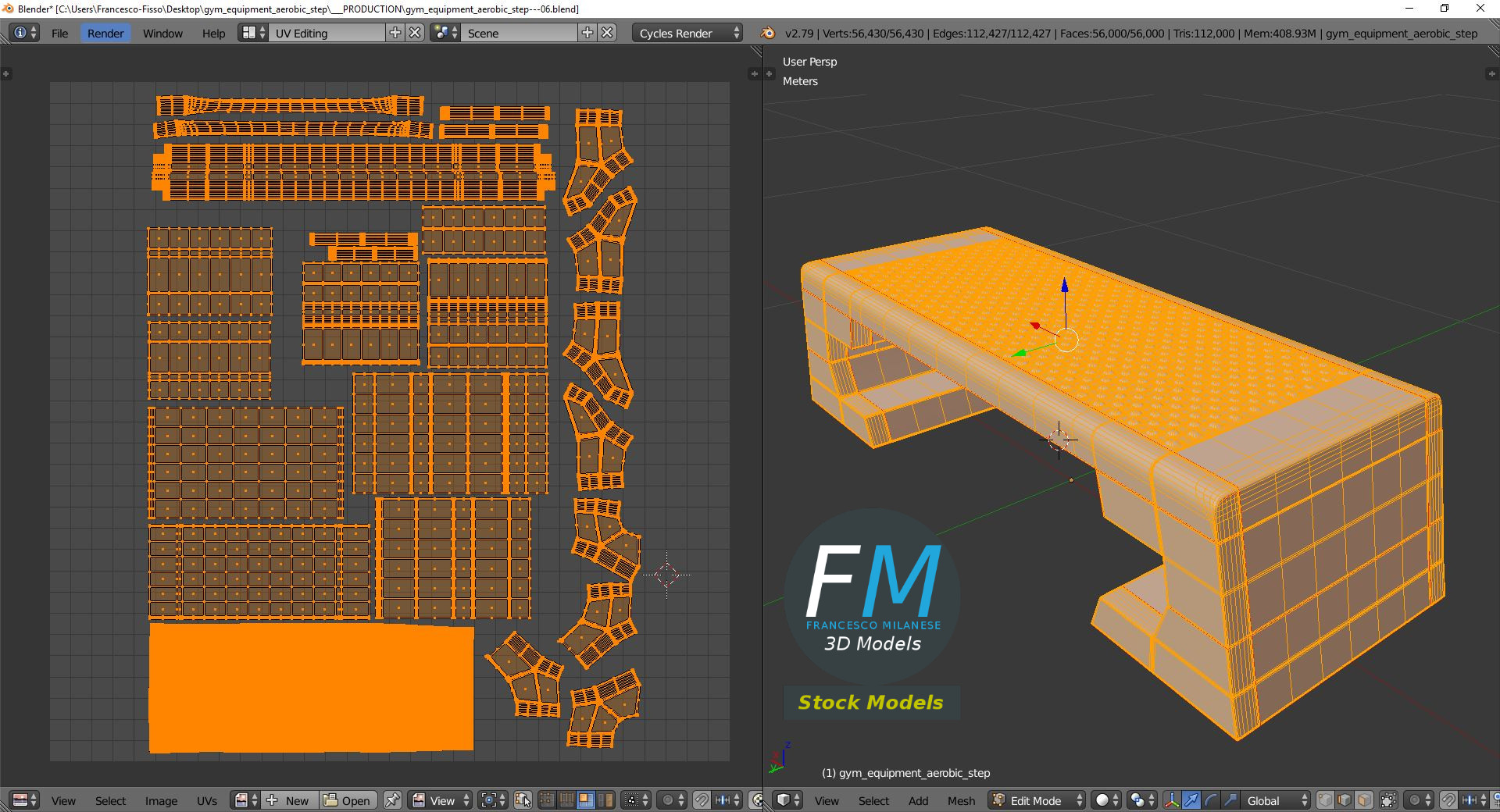 3D-Modell - Aerobic-Step - 10