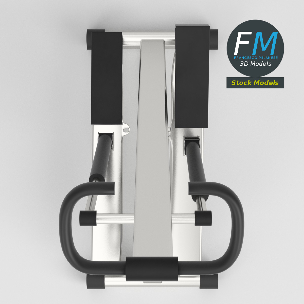 3D-Modell - Stepper für Gesäßtraining - 06