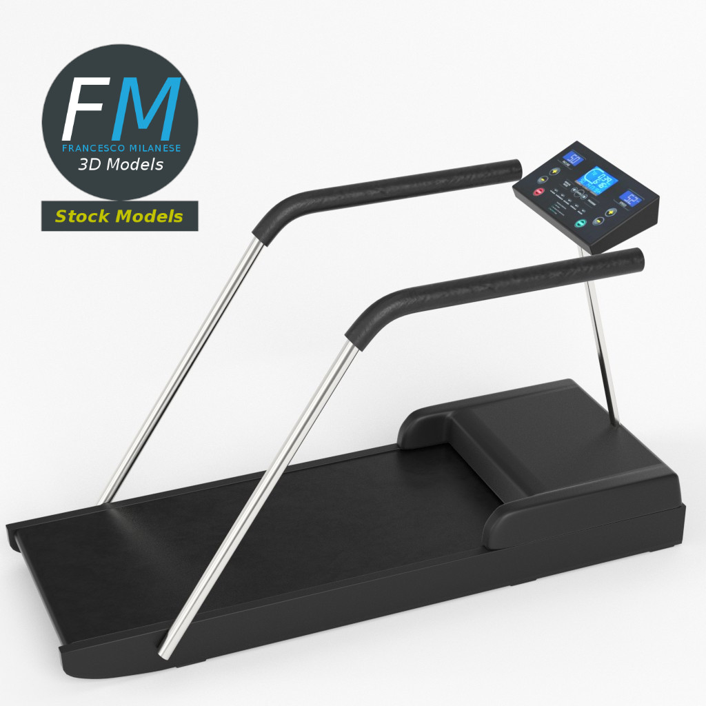 3D-Modell - Laufband - 02