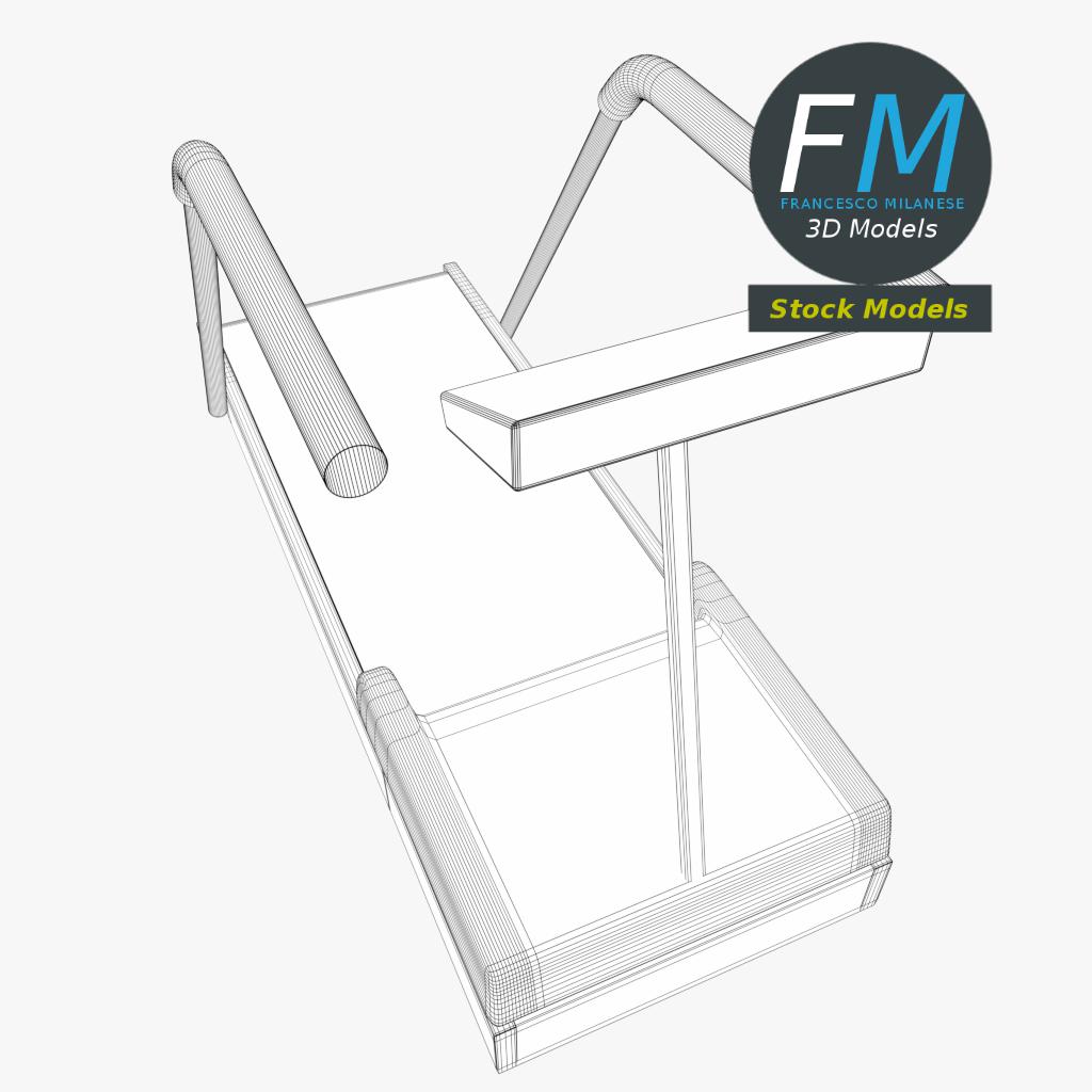 3D-Modell - Laufband - 08