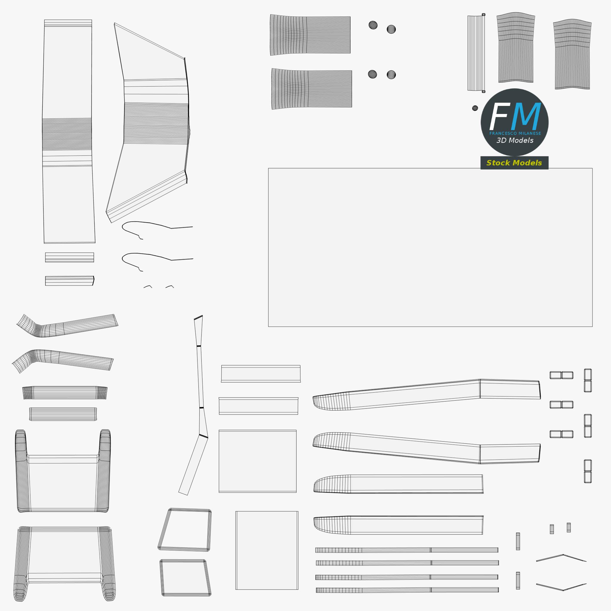 3D-Modell - Laufband - 11 3D-Modell - Laufband - 11