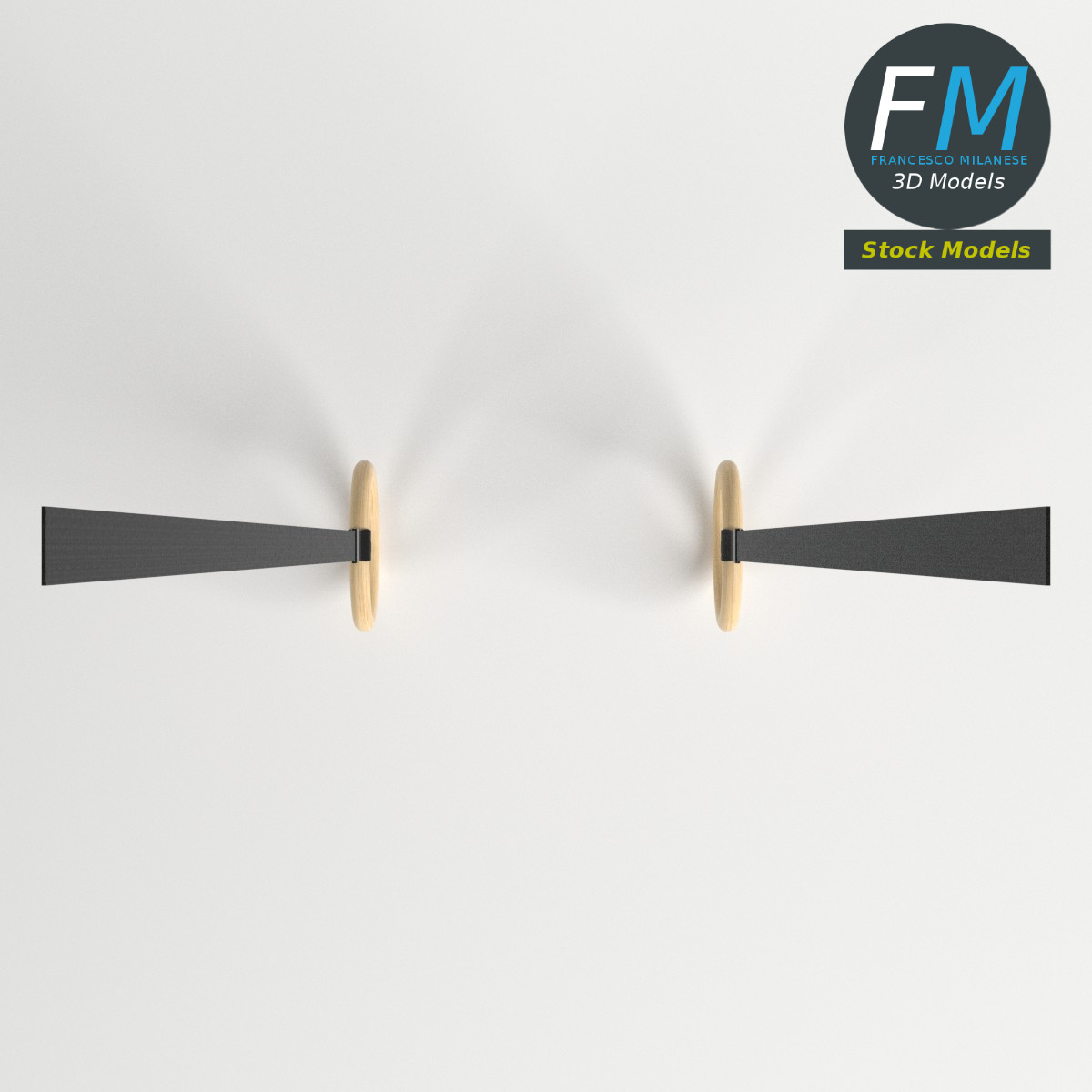 3D-Modell - Turnringe - 06