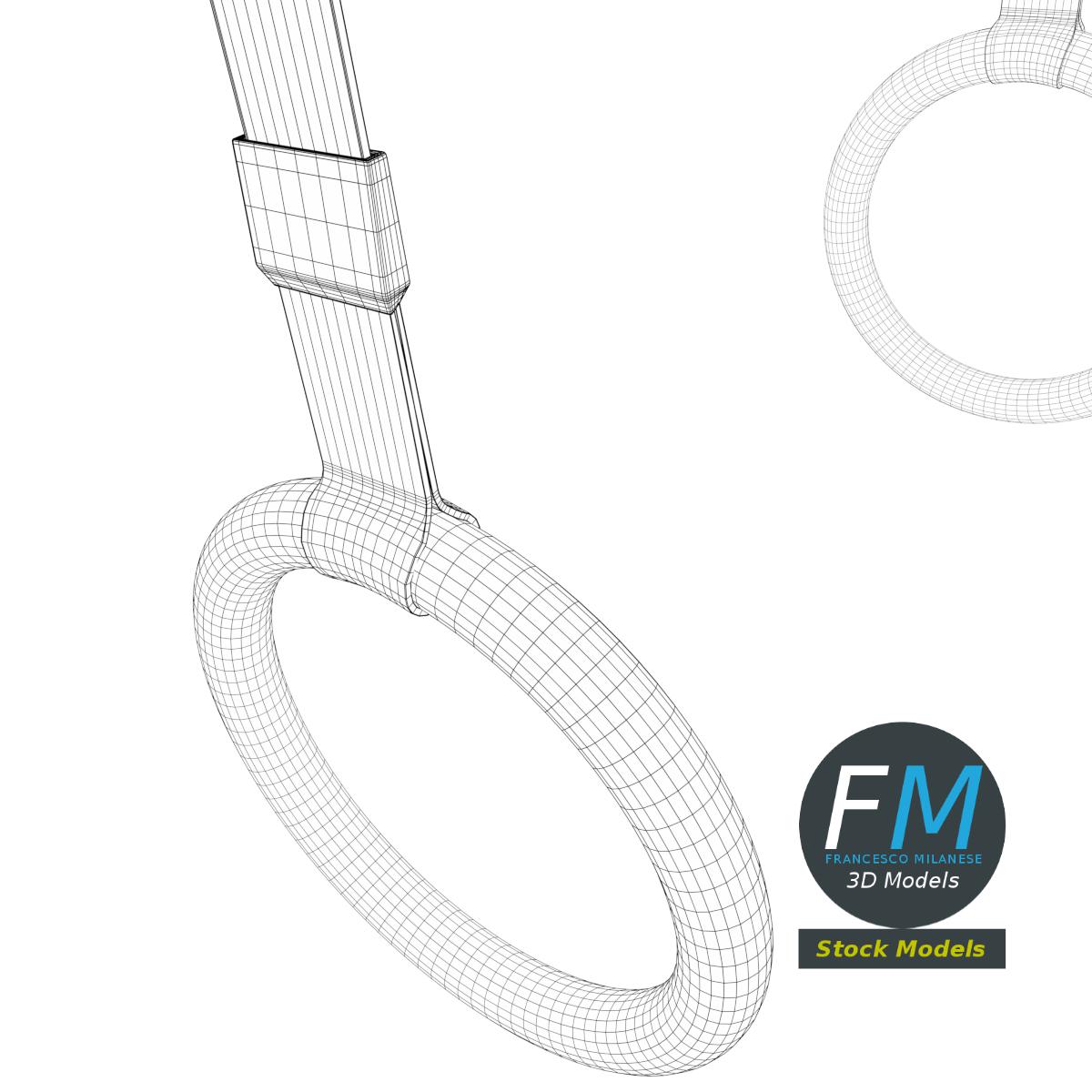 3D-Modell - Turnringe - 07