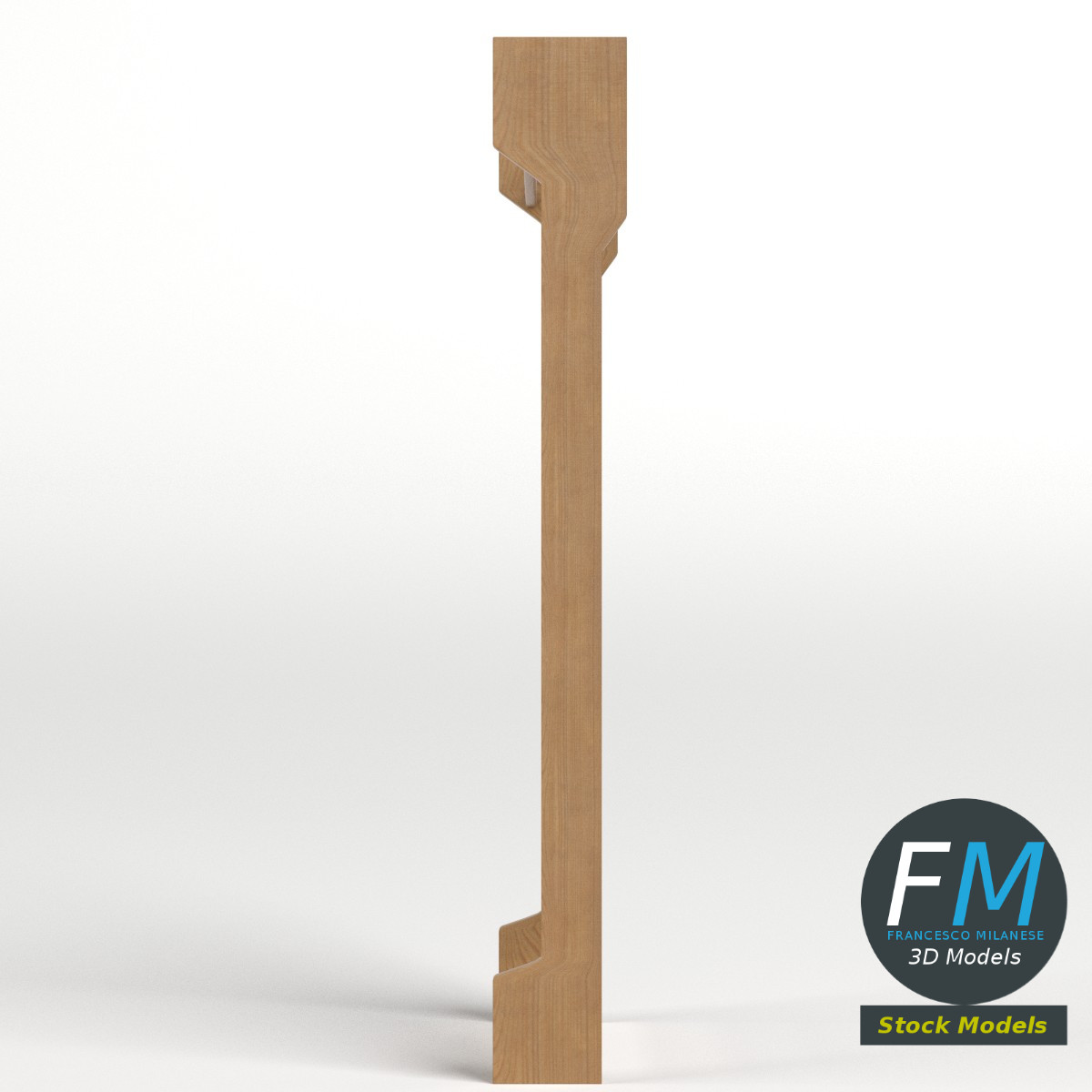 3D-Modell - Sprossenwand - 04