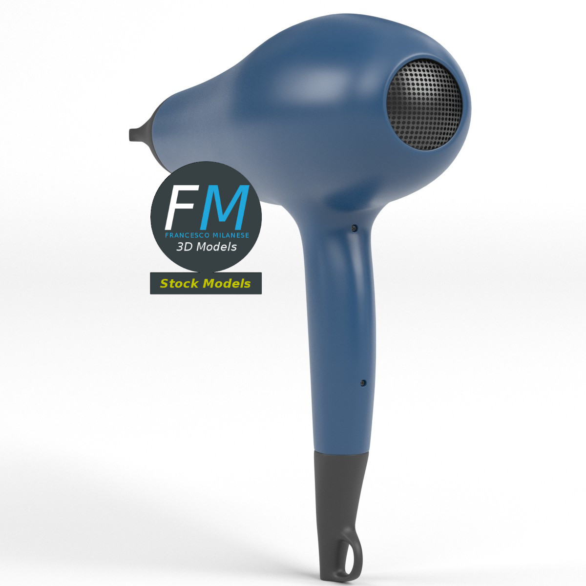3D-Modell - Haartrockner - 04