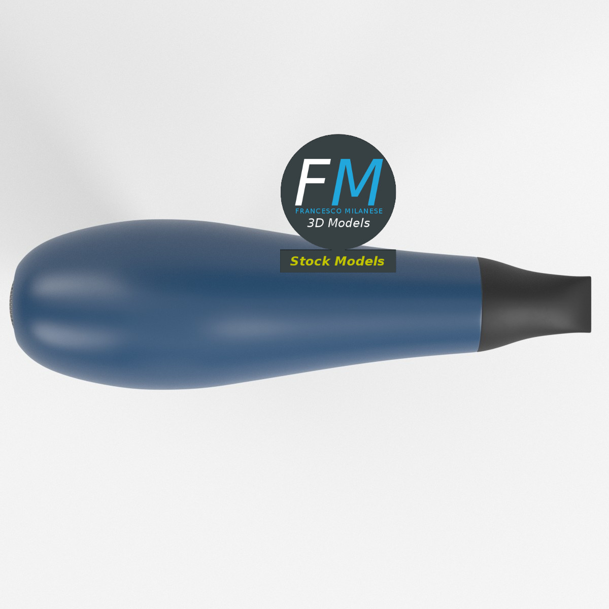 3D-Modell - Haartrockner - 06