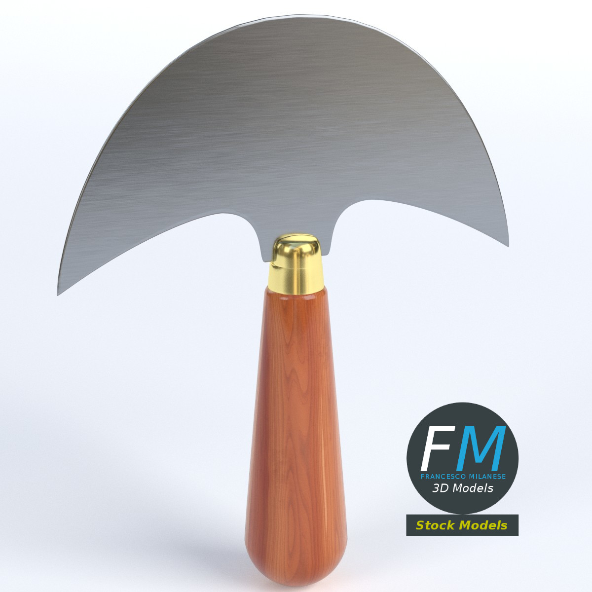 3D-Modell - Wiegemesser - 01