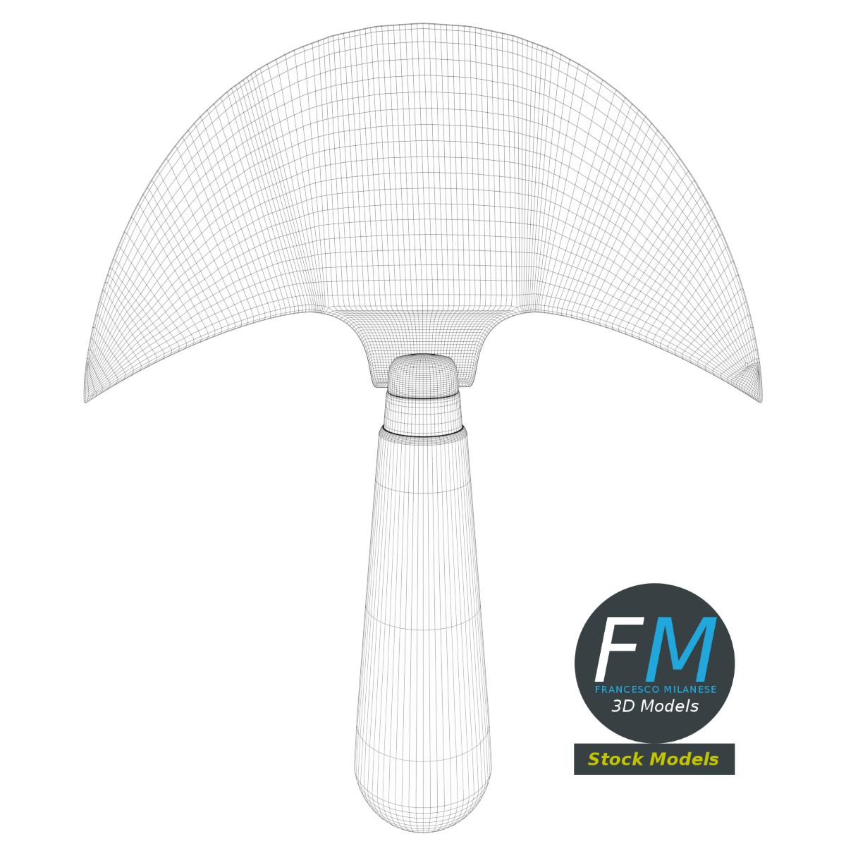 3D-Modell - Wiegemesser - 07