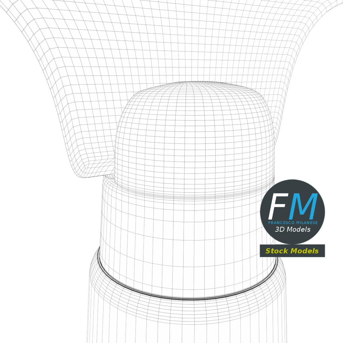 3D-Modell - Wiegemesser - 08