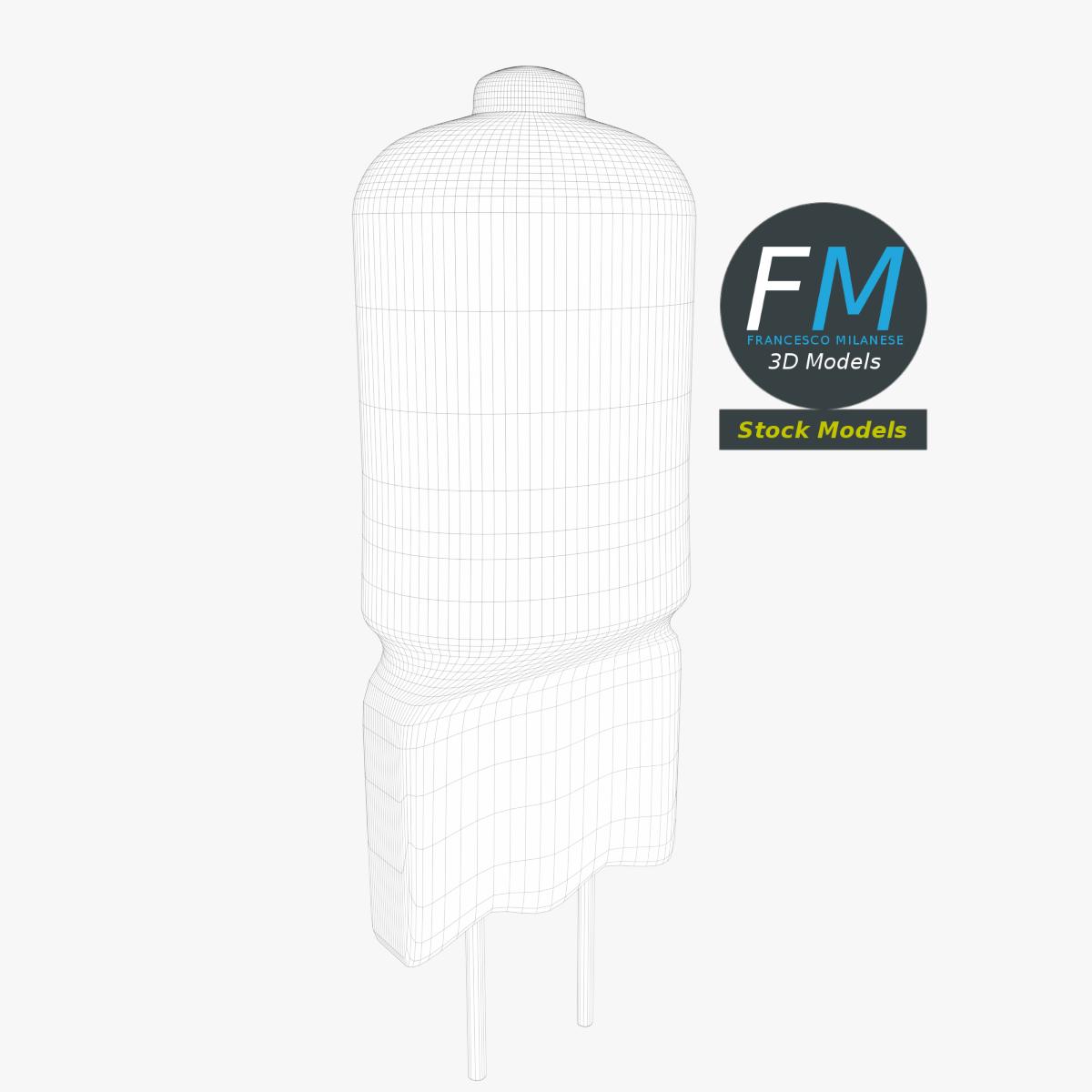 3D-Modell - Halogenlampe - 07