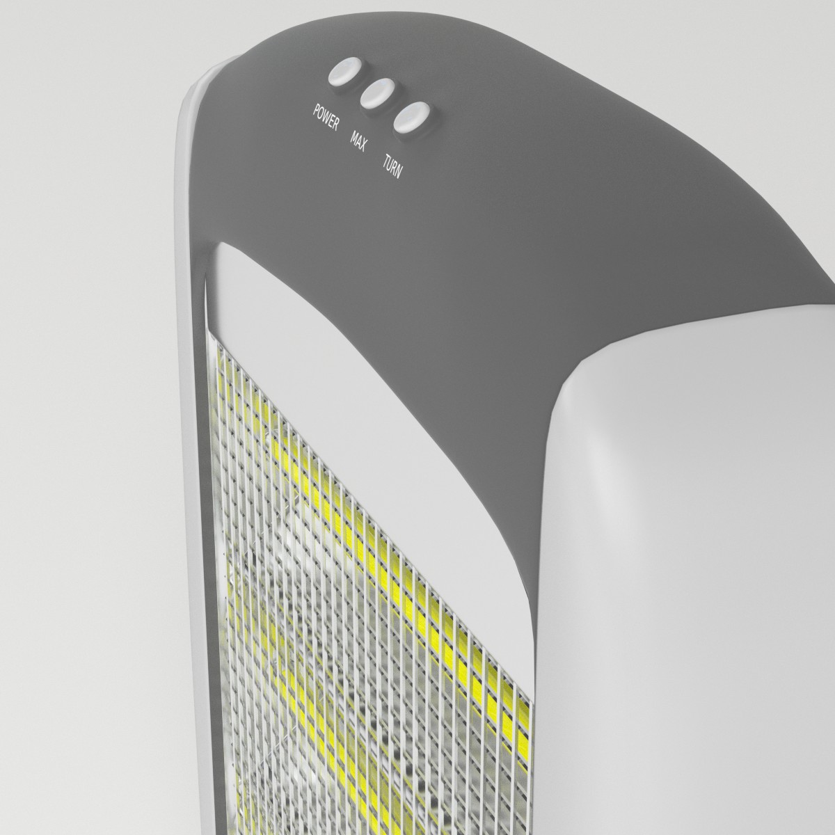 3D-Modell - Halogenheizgerät - 05