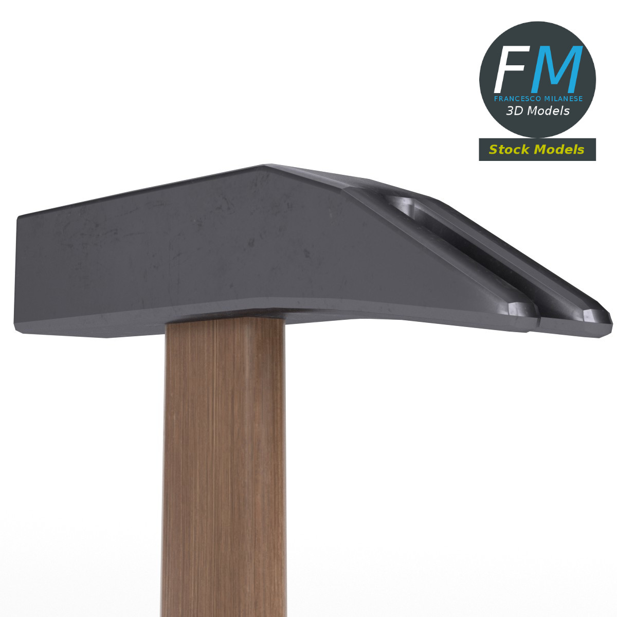 3D-Modell - Hammer - 03