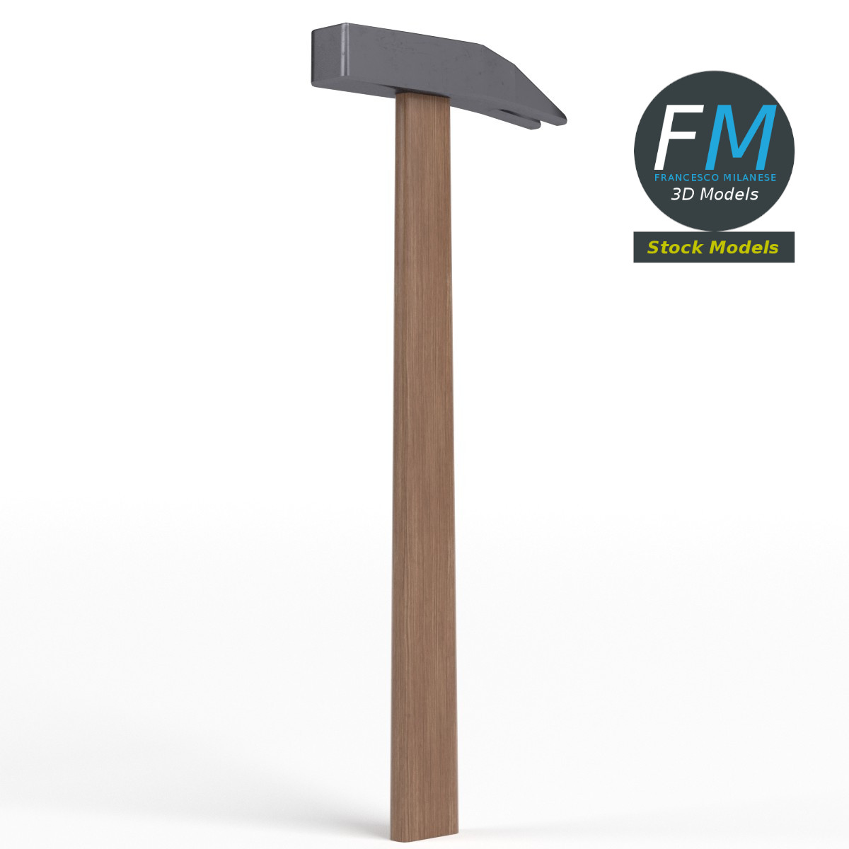 3D-Modell - Hammer - 04