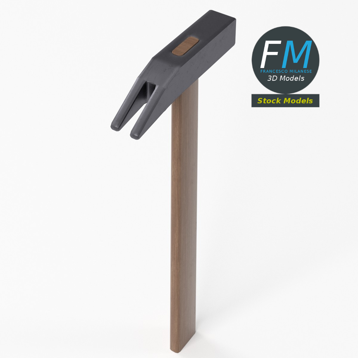 3D-Modell - Hammer - 05