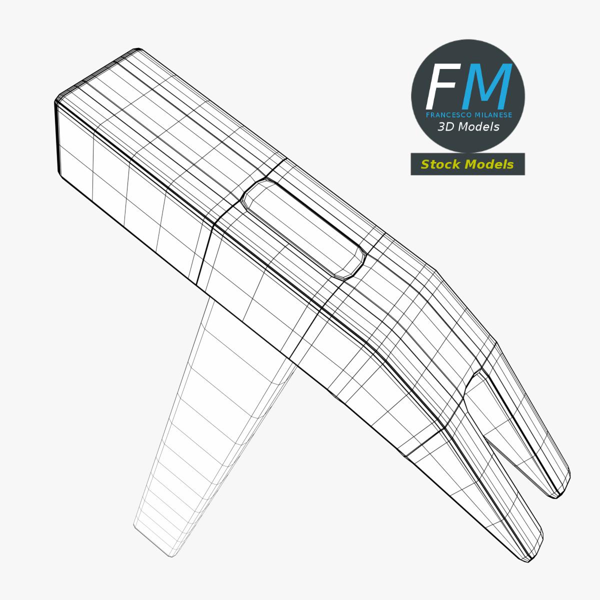 3D-Modell - Hammer - 08