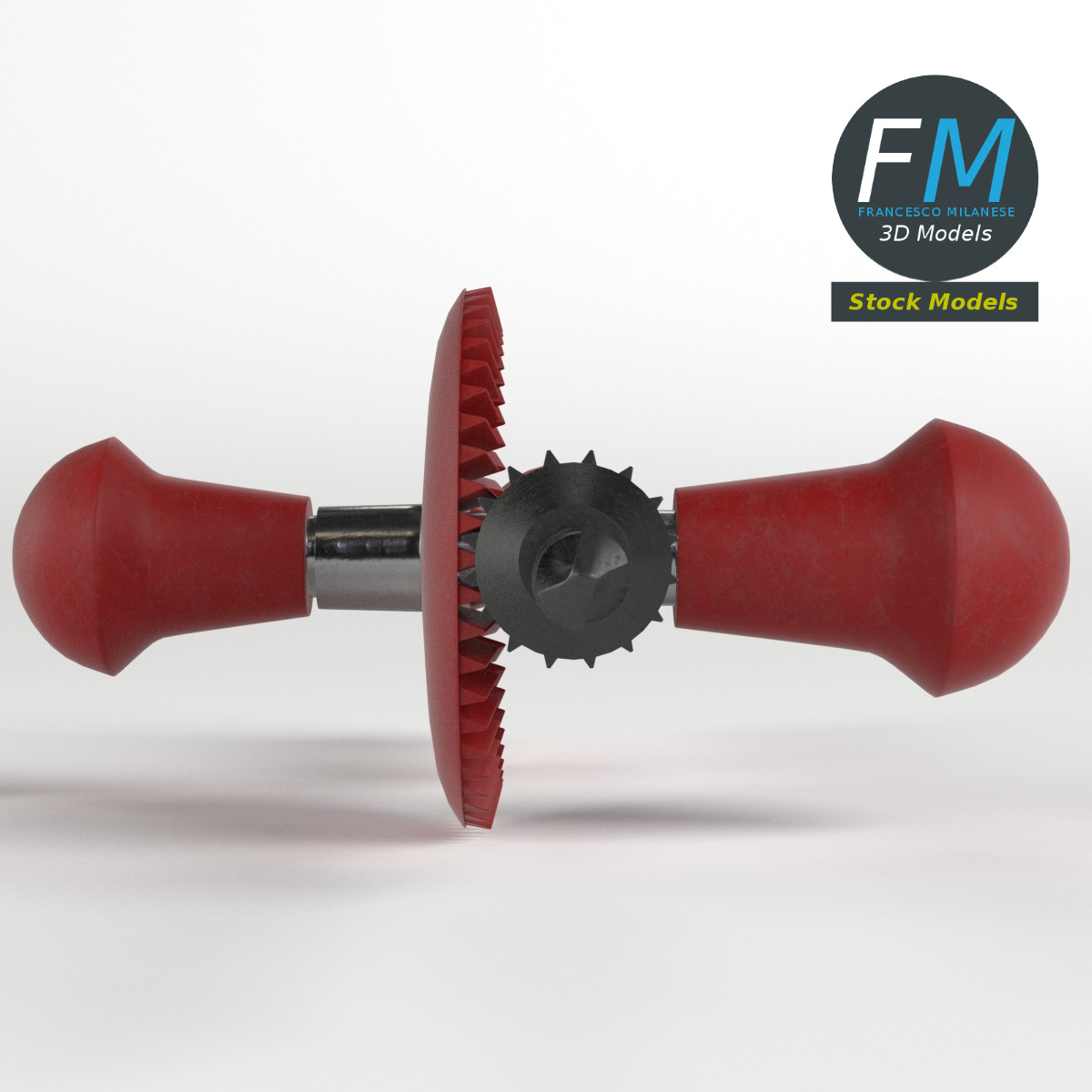 3D-Modell - Handbohrmaschine - 03
