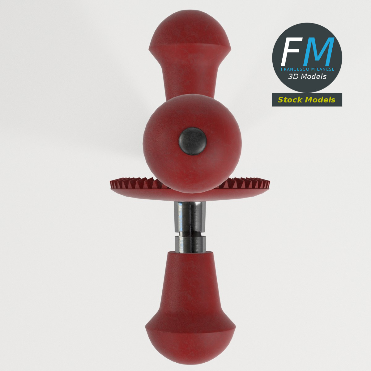 3D-Modell - Handbohrmaschine - 06