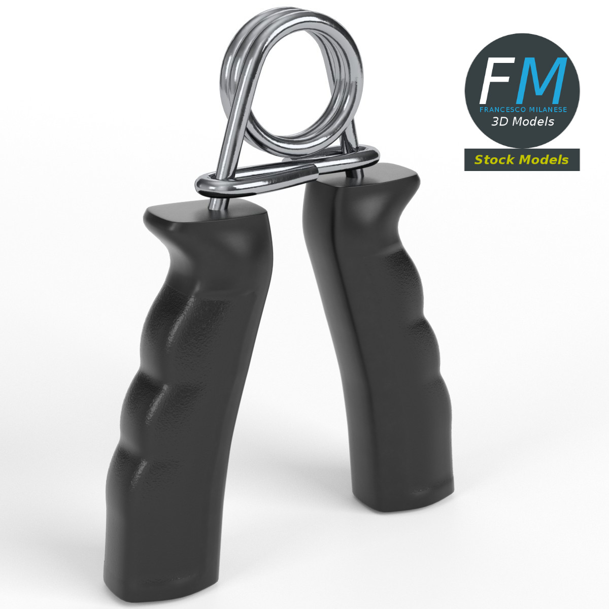 3D-Modell - Ergonomischer Handtrainer - 01
