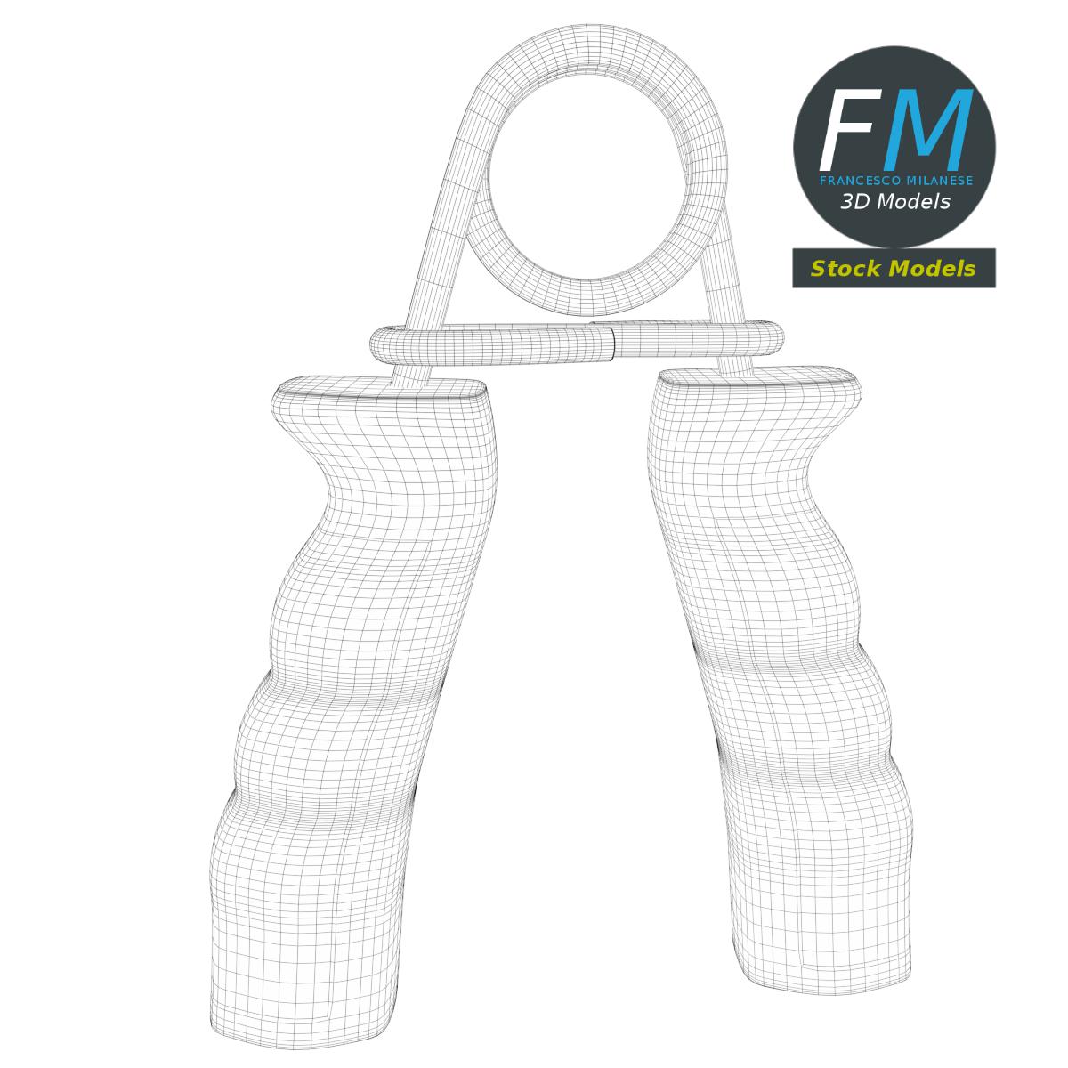 3D-Modell - Ergonomischer Handtrainer - 07