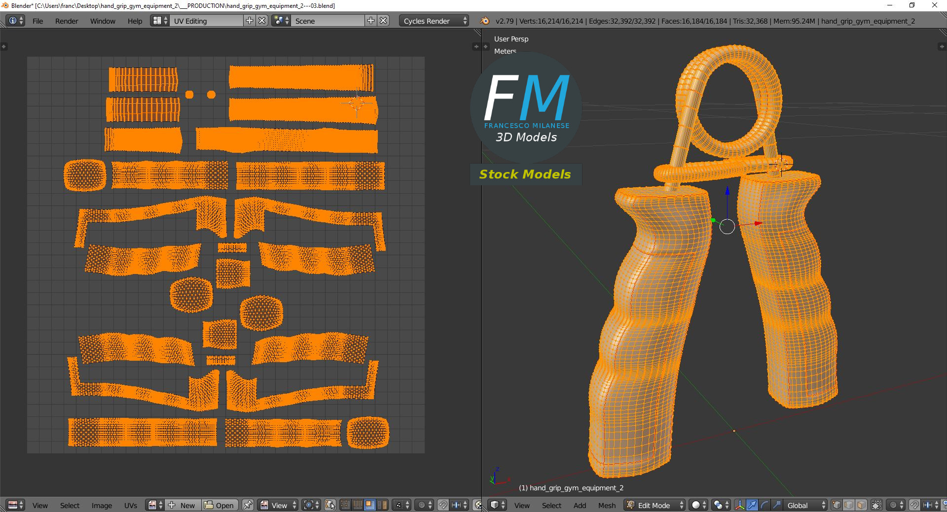 3D-Modell - Ergonomischer Handtrainer - 10