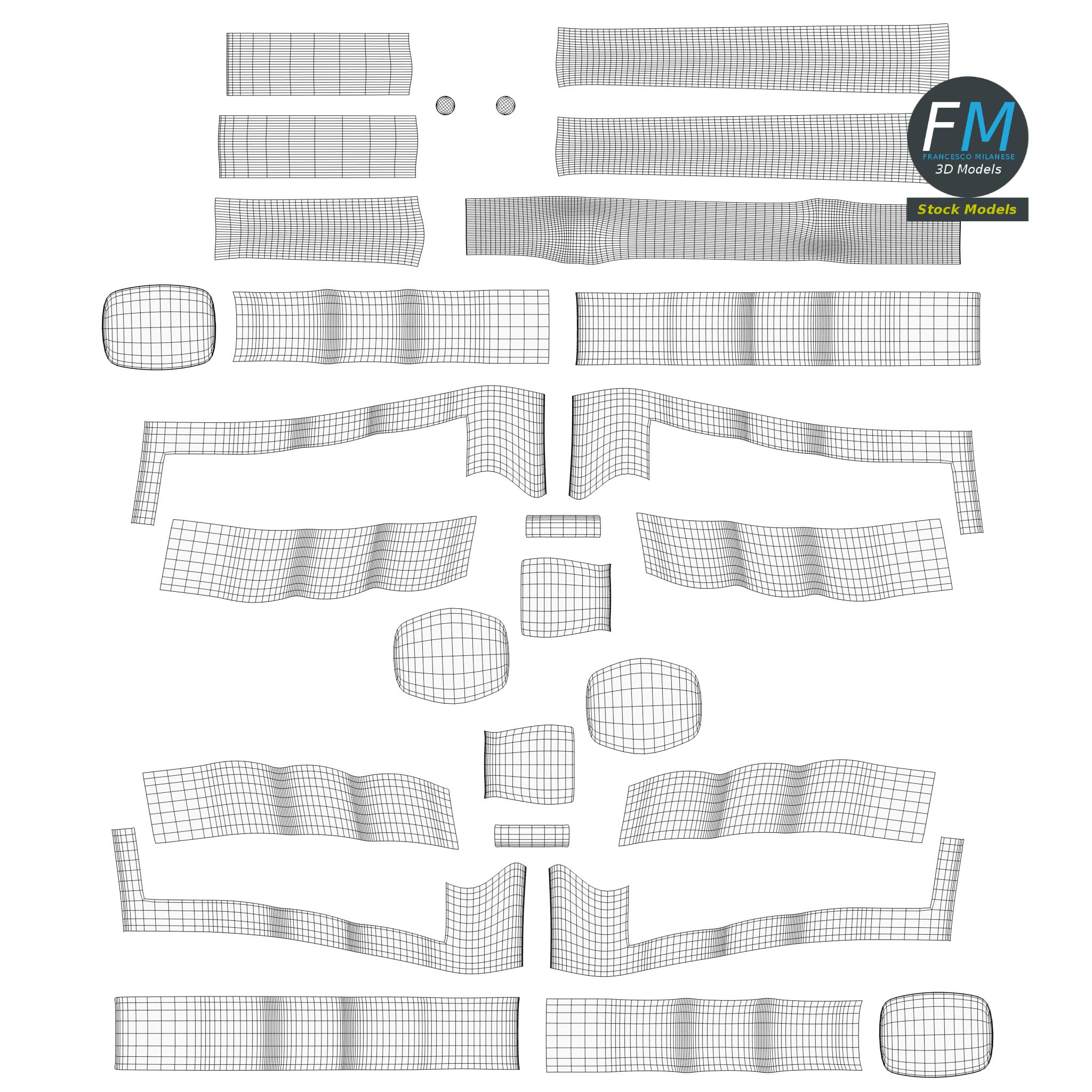 3D-Modell - Ergonomischer Handtrainer - 11 3D-Modell - Ergonomischer Handtrainer - 11