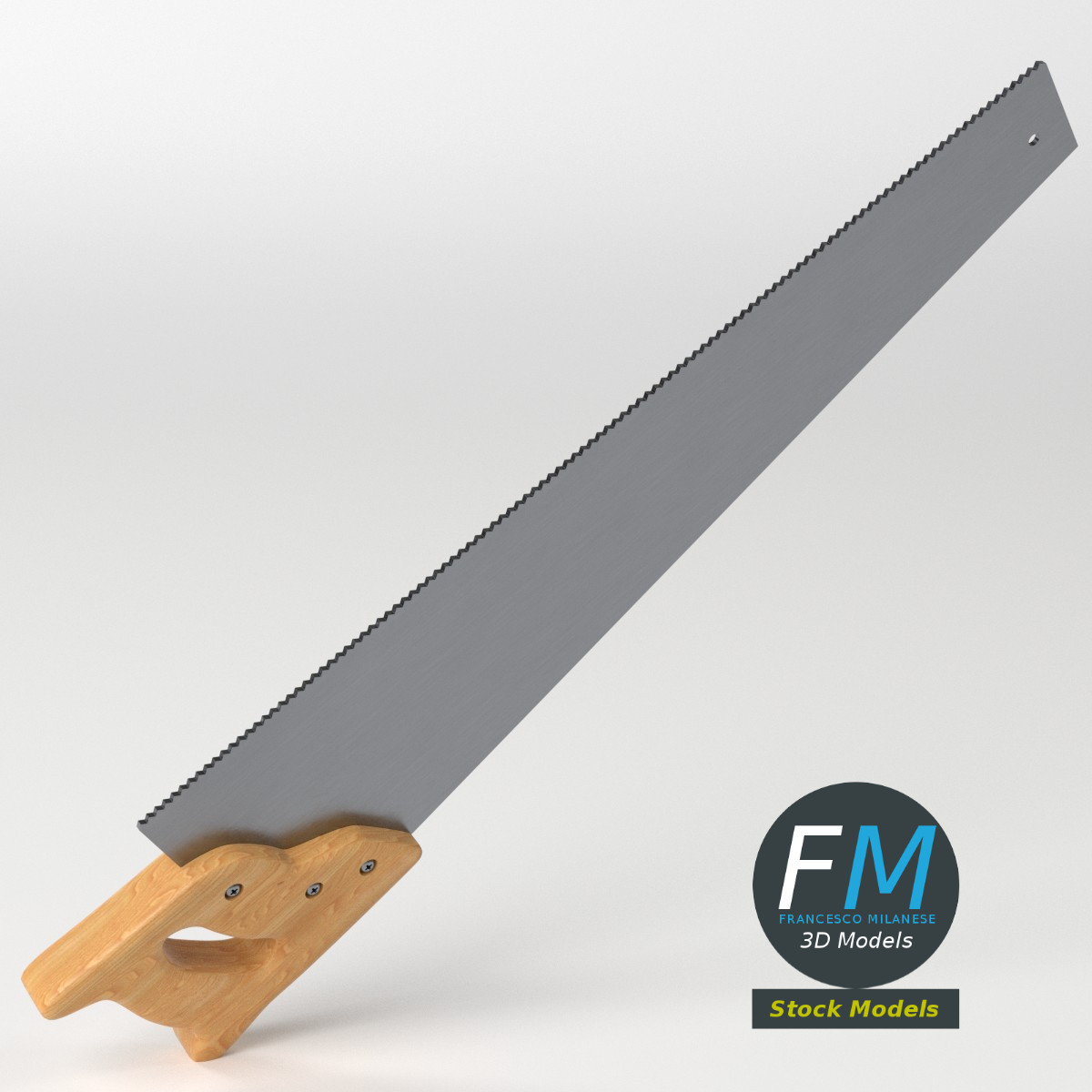 3D-Modell - Handsäge - 05