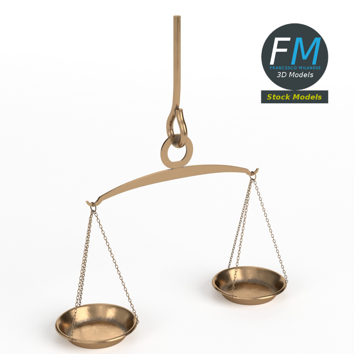 3D-Modell - Handwaage - 01