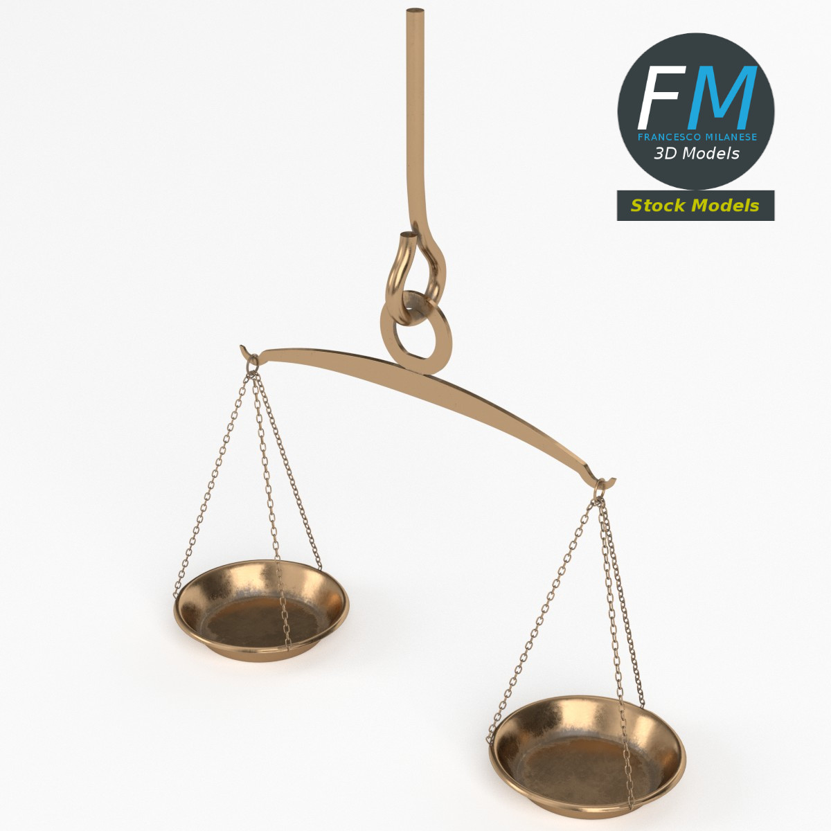 3D-Modell - Handwaage - 02