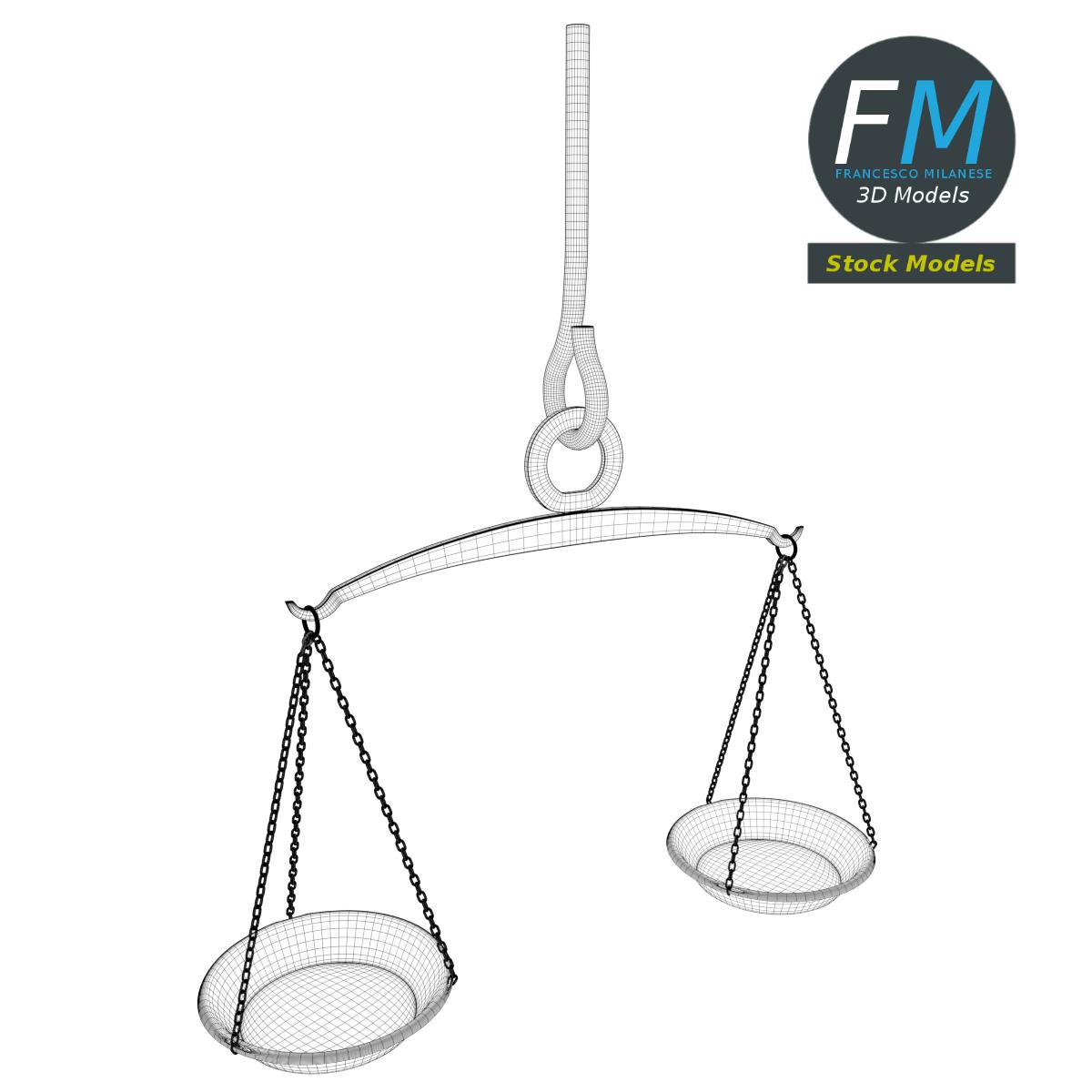 3D-Modell - Handwaage - 07