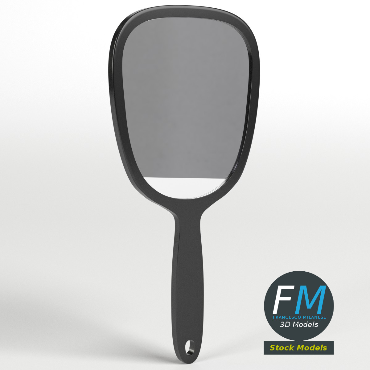 3D-Modell - Handspiegel - 01