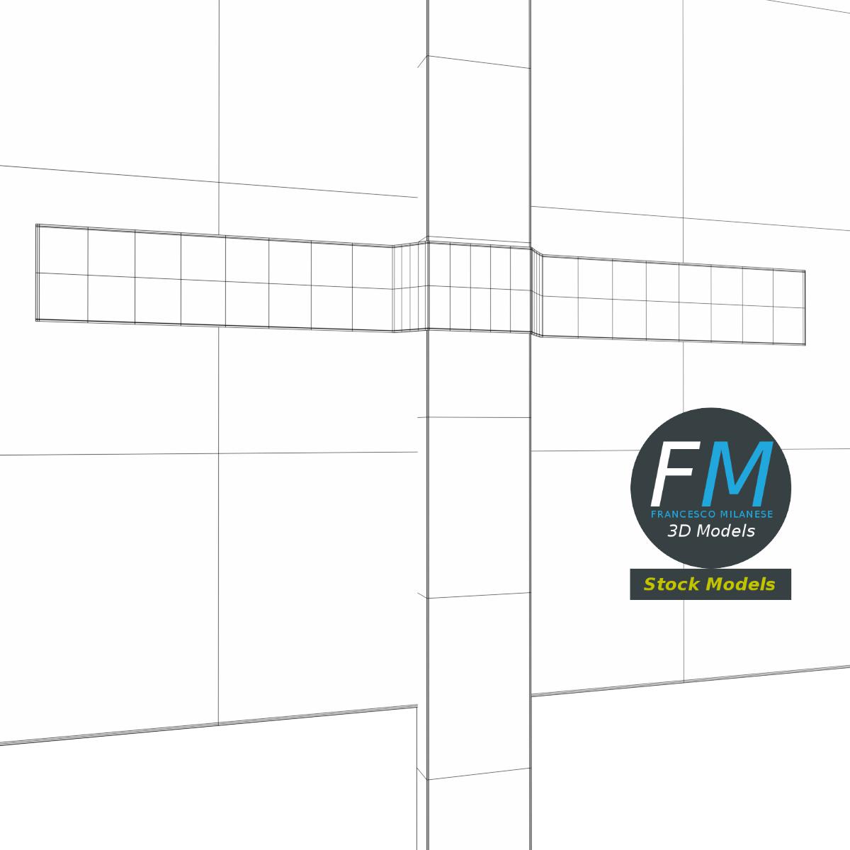 3D-Modell - Handgehaltenes Protestschild - 08