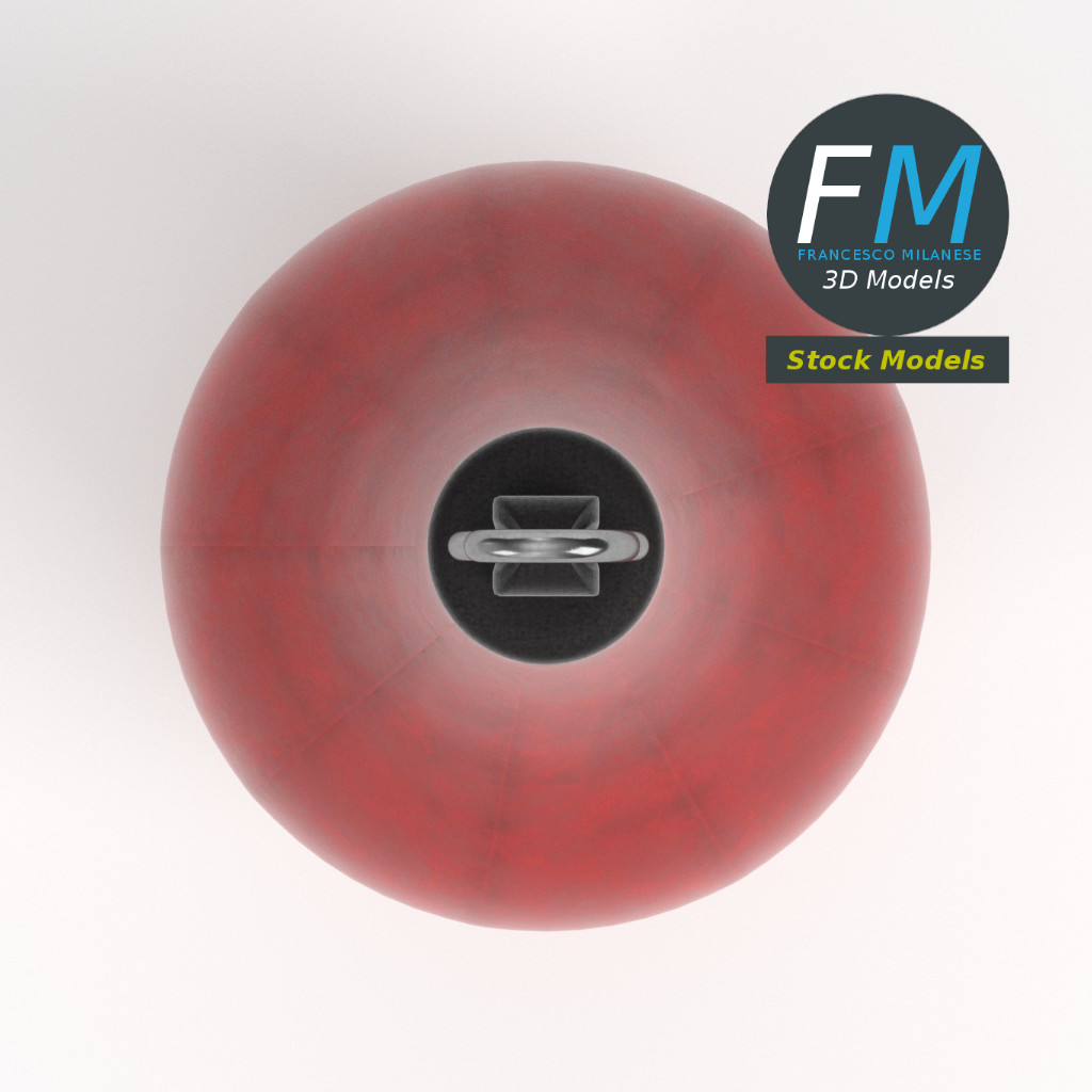 3D-Modell - Hängender Boxball - 06