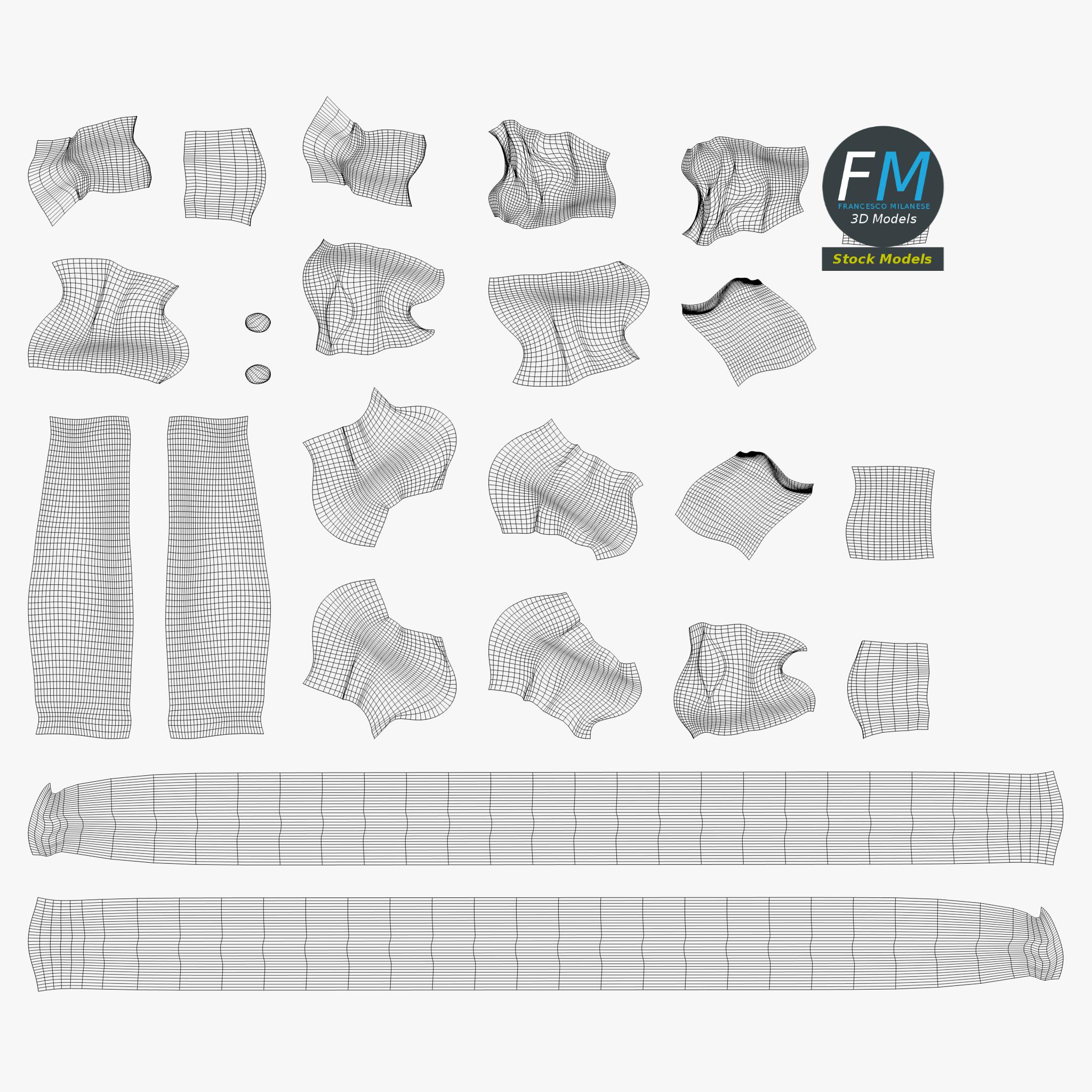 3D-Modell - Hängendes Holzschild - 12 3D-Modell - Hängendes Holzschild - 12