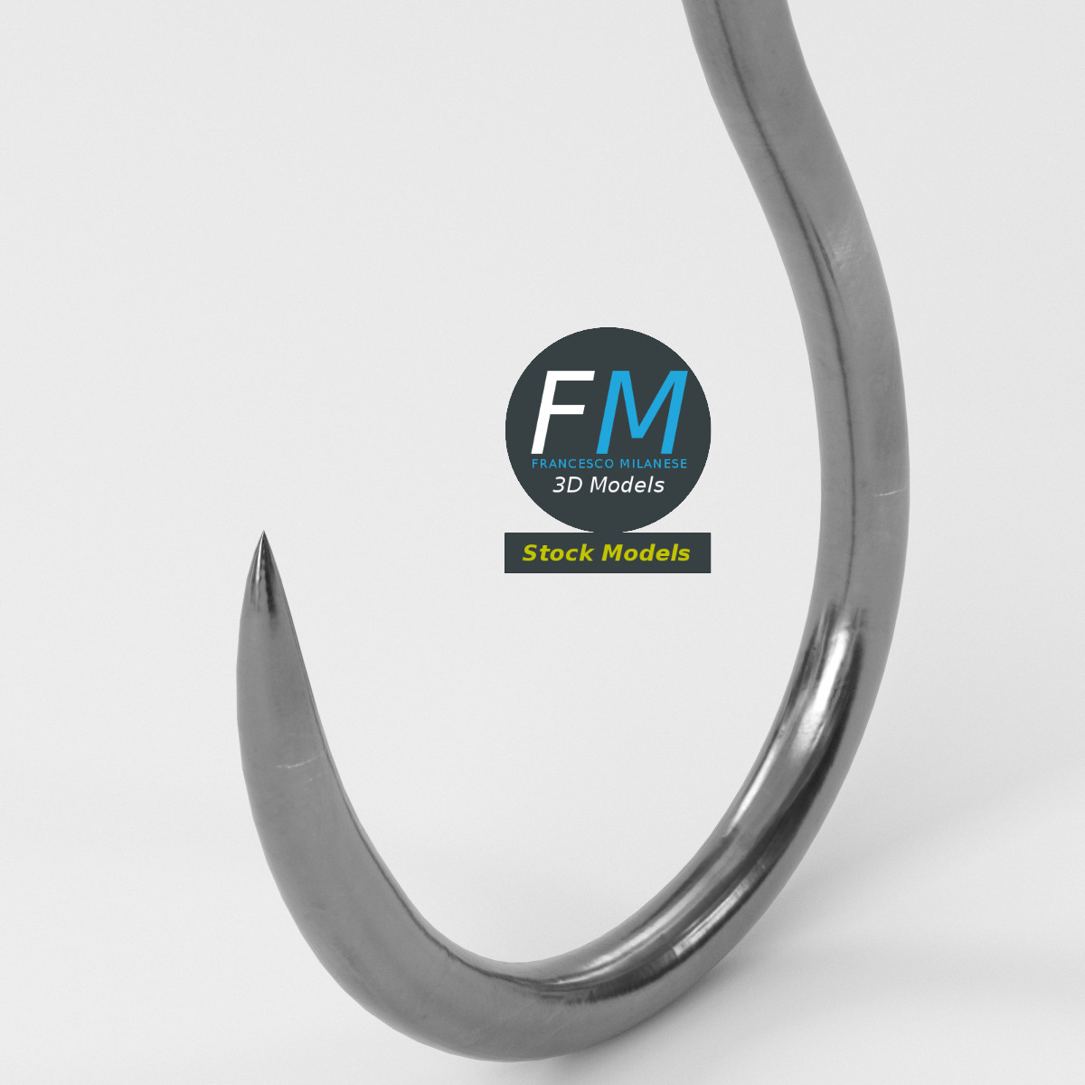 3D-Modell - Heuhaken - 05