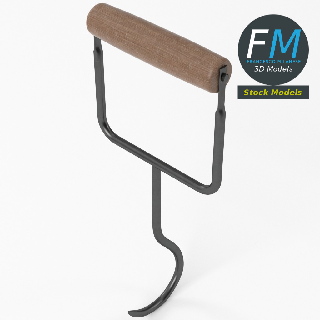 3D-Modell - Heuhaken - 05