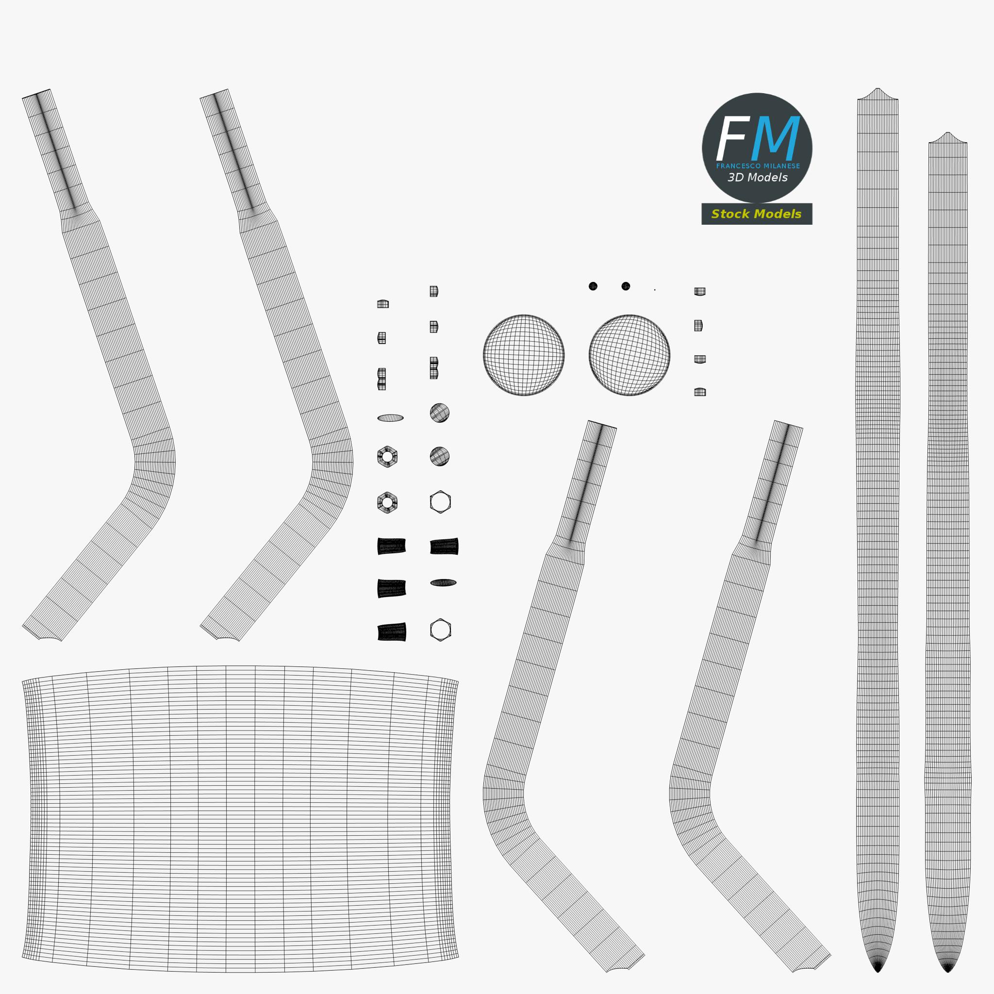 3D-Modell - Heuhaken - 11 3D-Modell - Heuhaken - 11