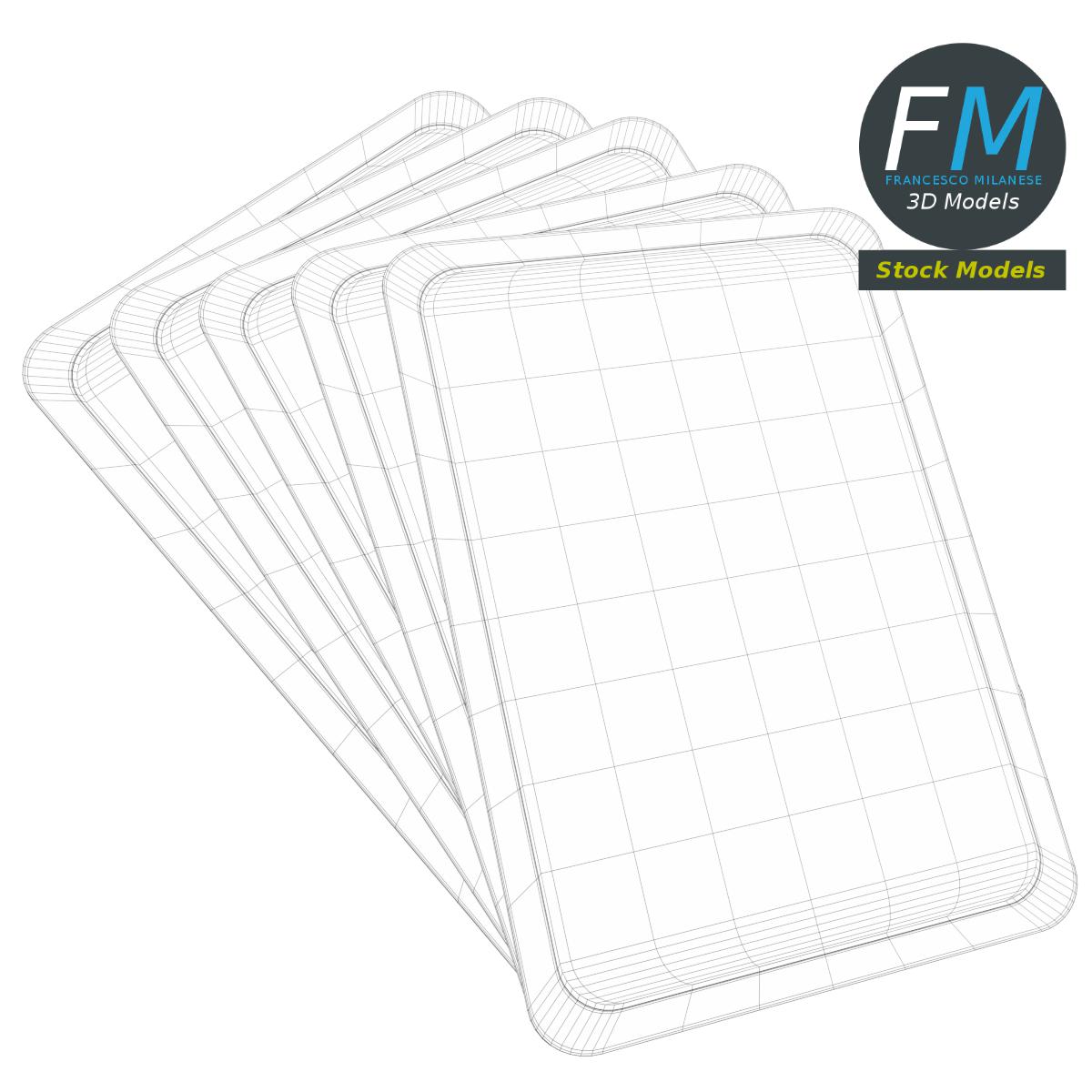 3D-Modell - Royal Flush in Herz - 07