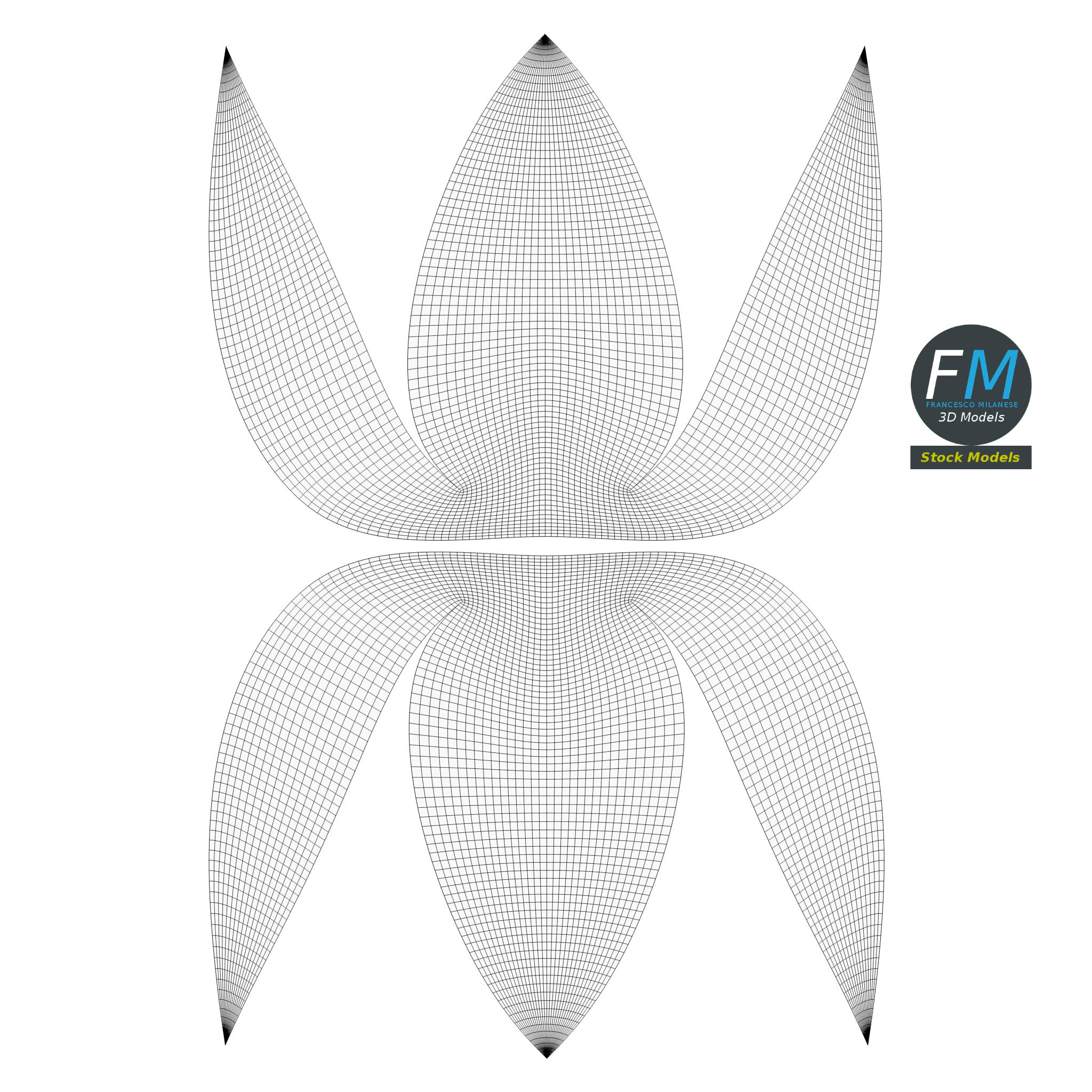 3D-Modell - Rote Herzform - 11 3D-Modell - Rote Herzform - 11